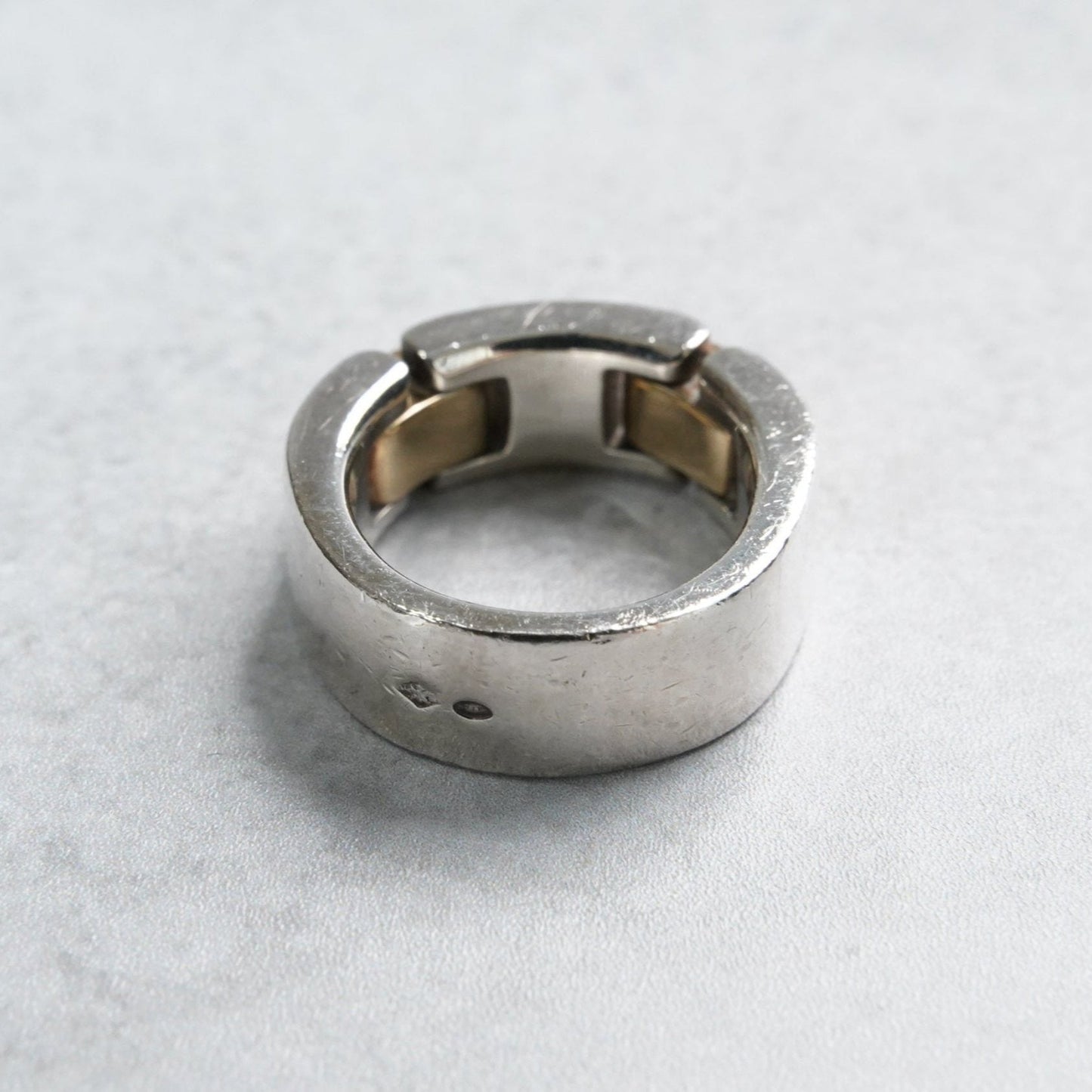 HERMES ルナパーク 18K コンビリング