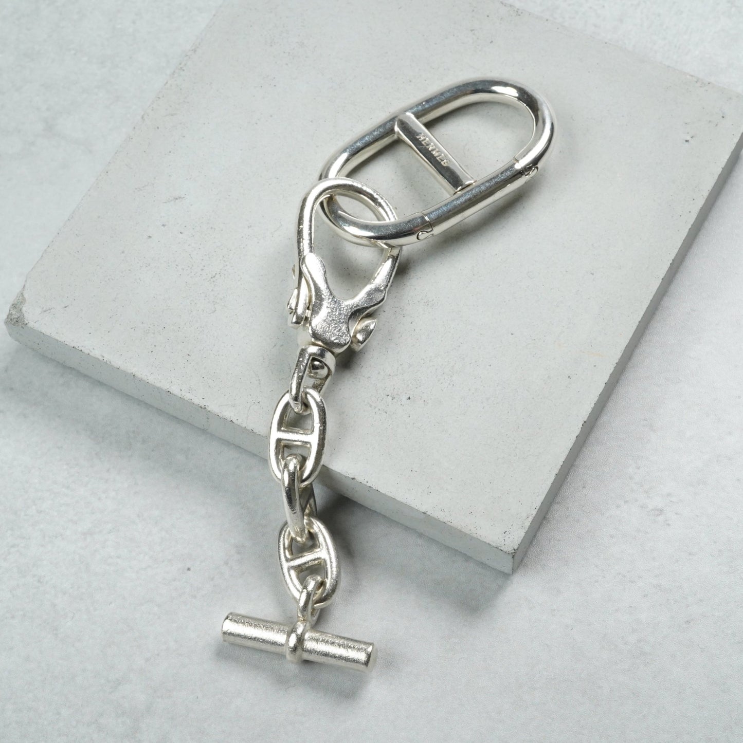 HERMES シェーヌダンクル キーリング