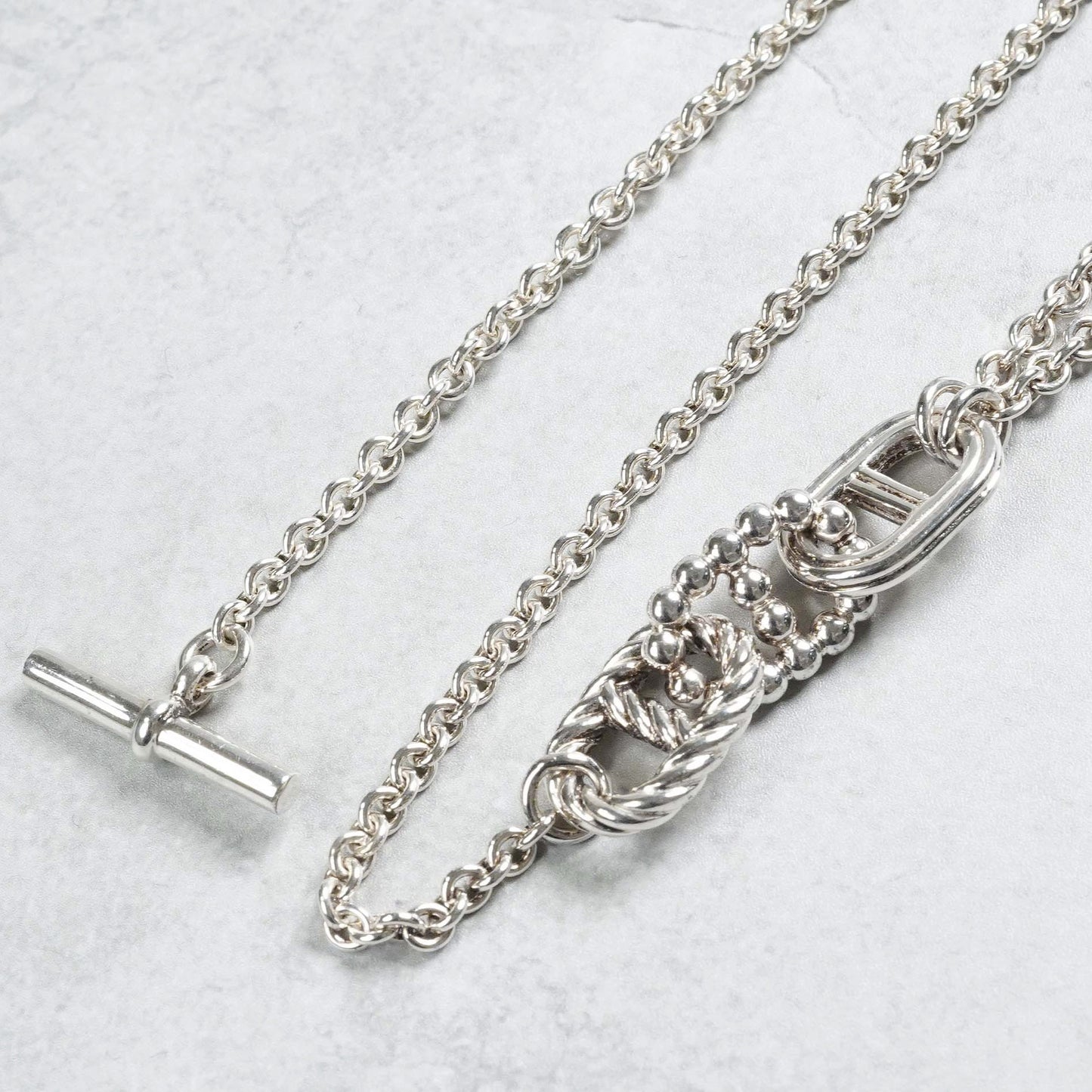 HERMES パラードPM ネックレス