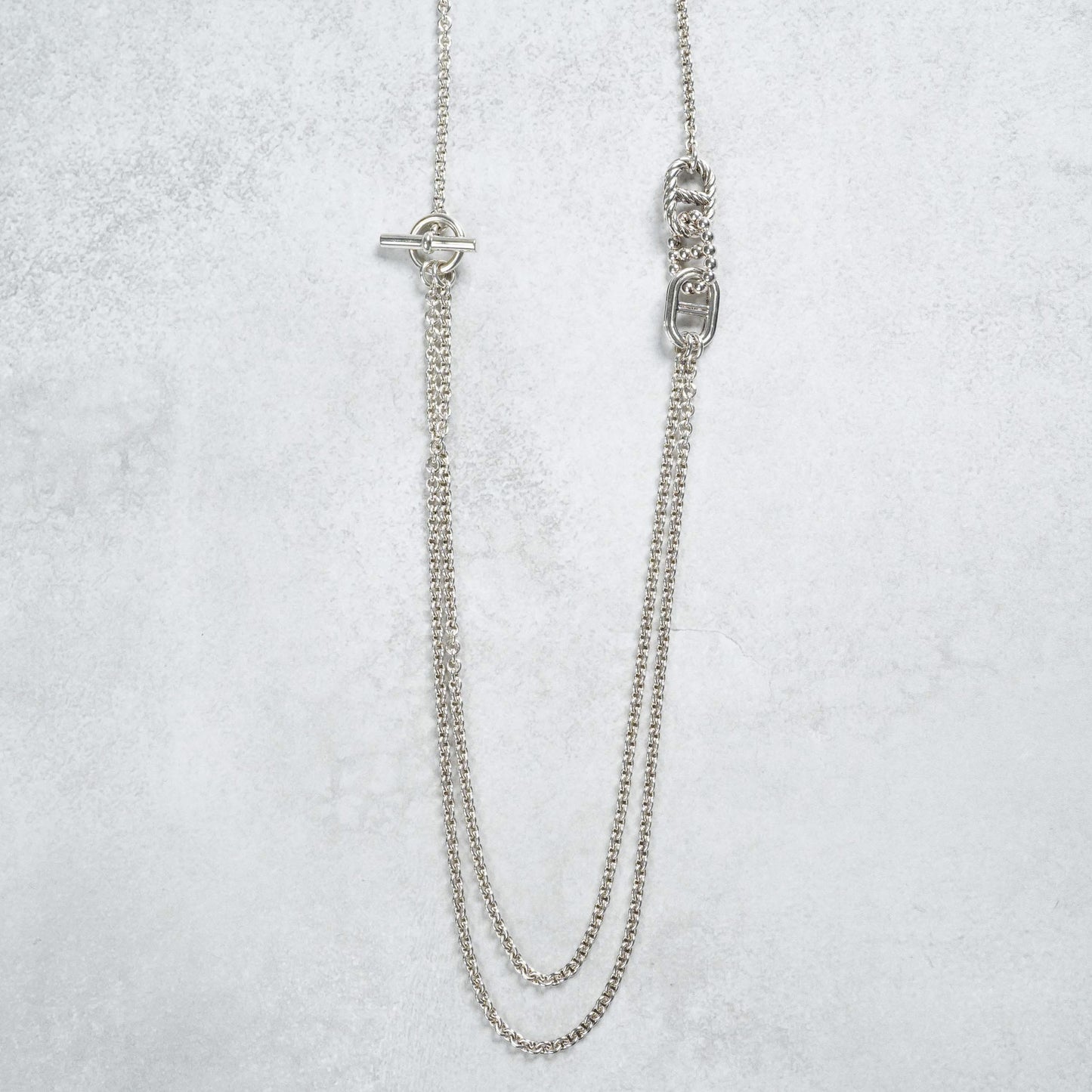 HERMES パラードPM ネックレス