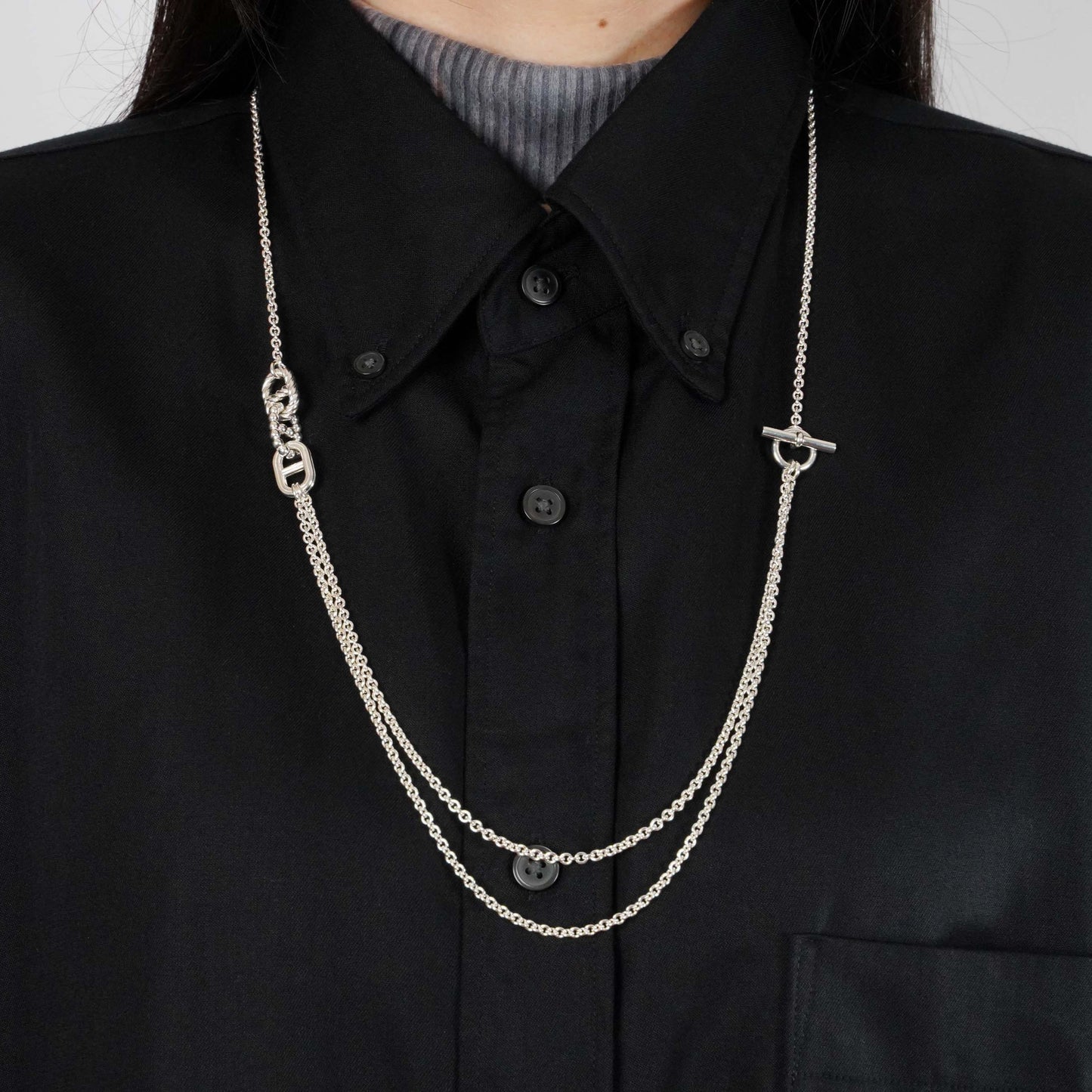 HERMES パラードPM ネックレス