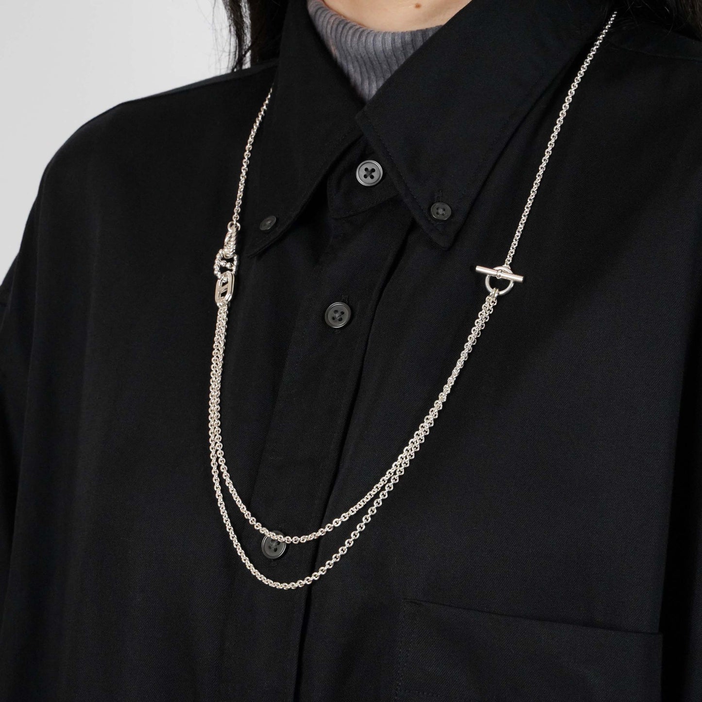 HERMES パラードPM ネックレス