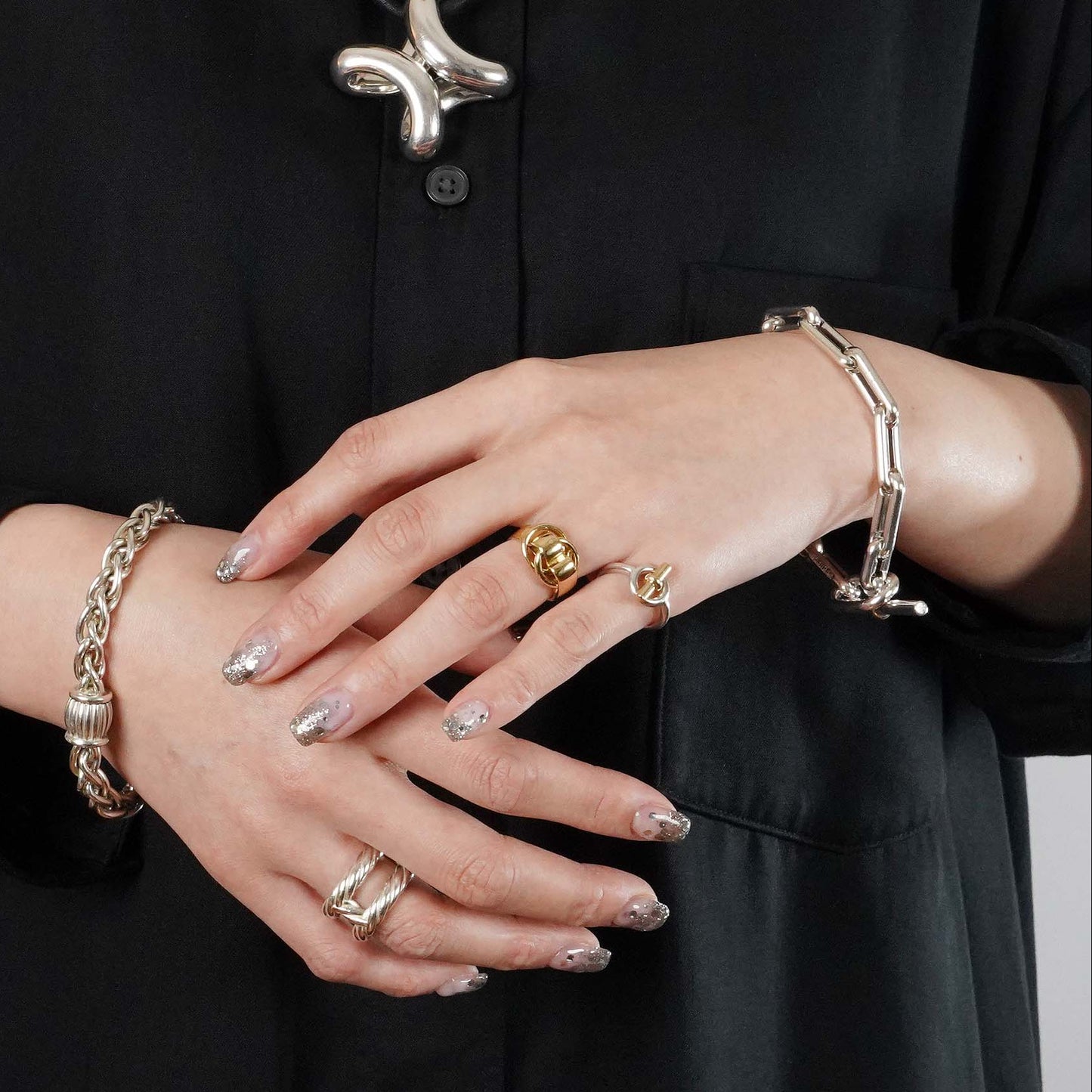 HERMES ドゥザノーリング YG 12号