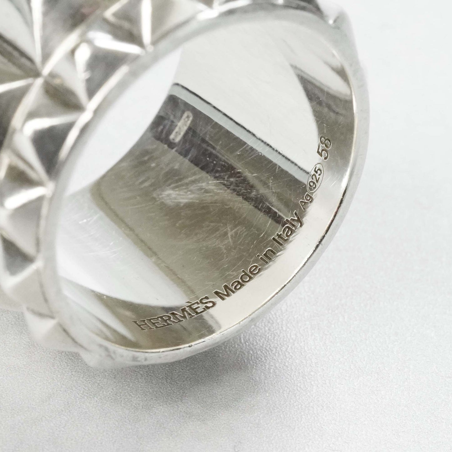 HERMES エスピオンヌ リング 58号