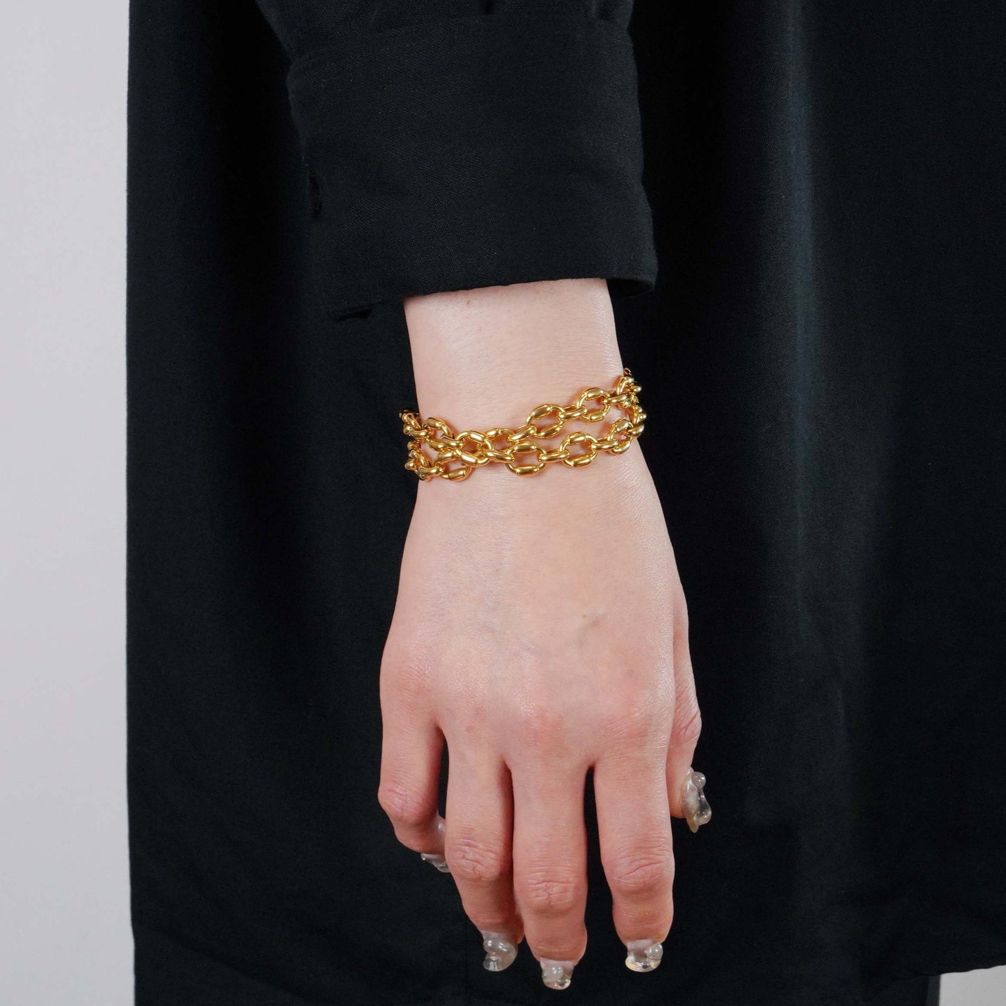 HERMES ブリック YG ネックレス