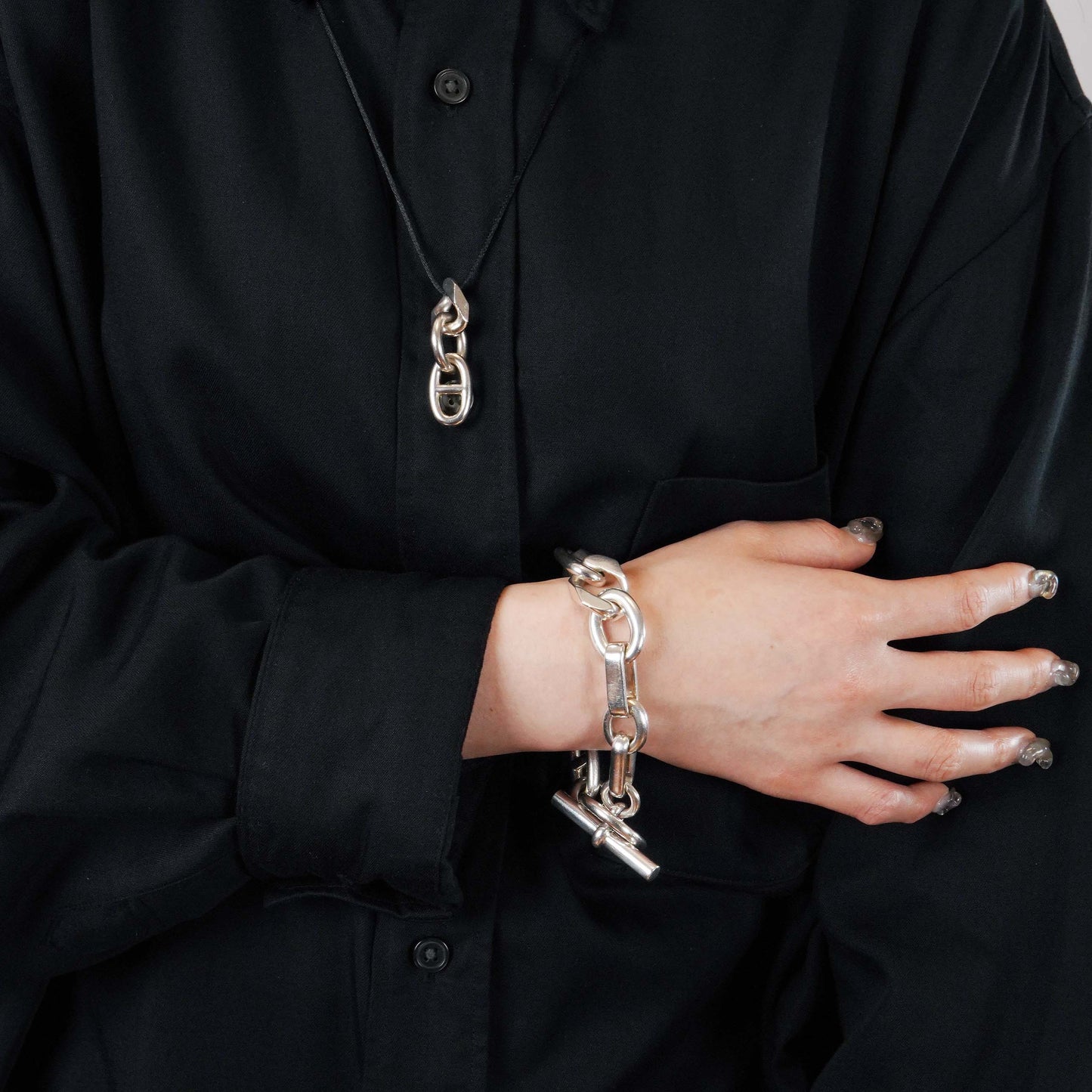 HERMES アレア ペンダントネックレス