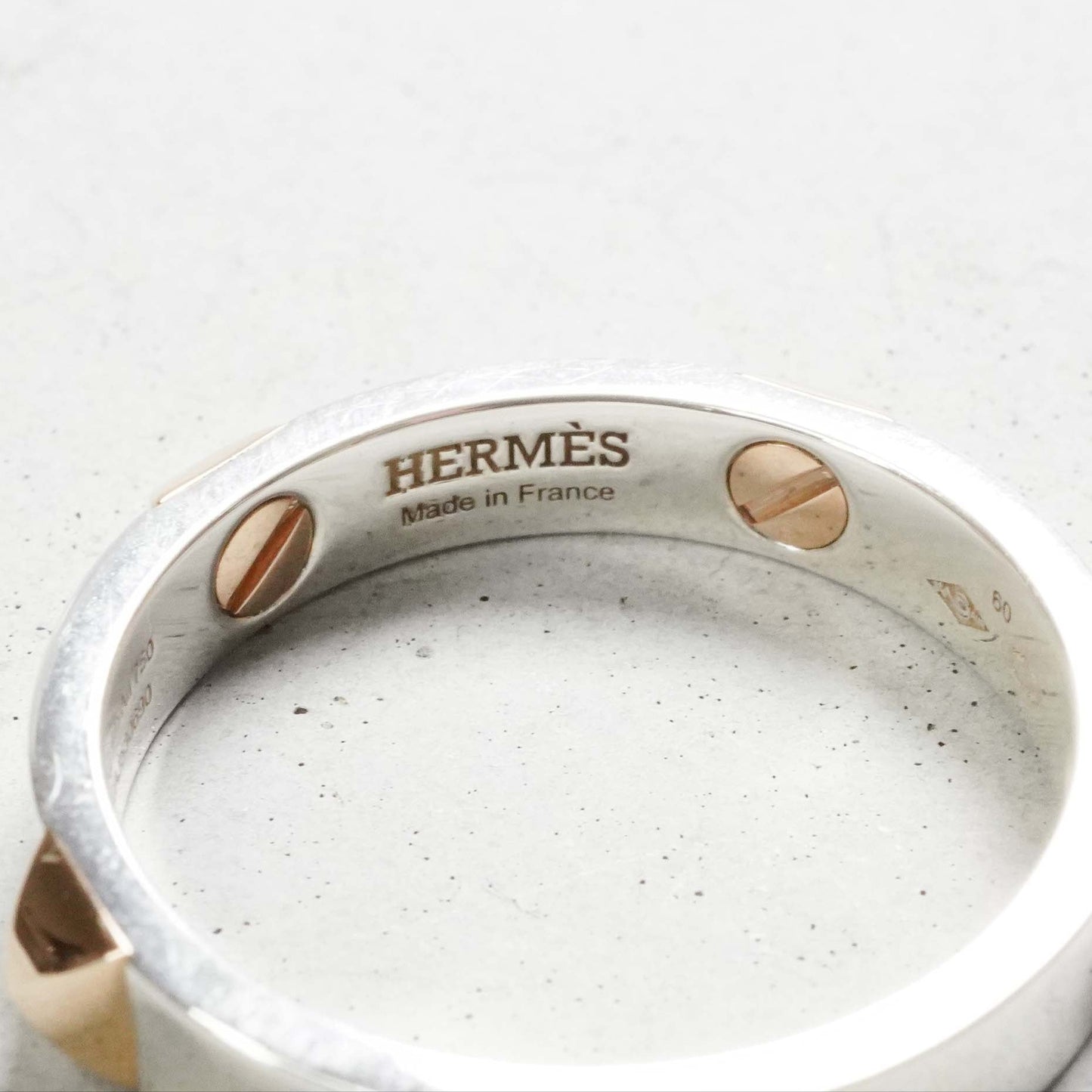 HERMES クルー・ドゥ・H リング 60号