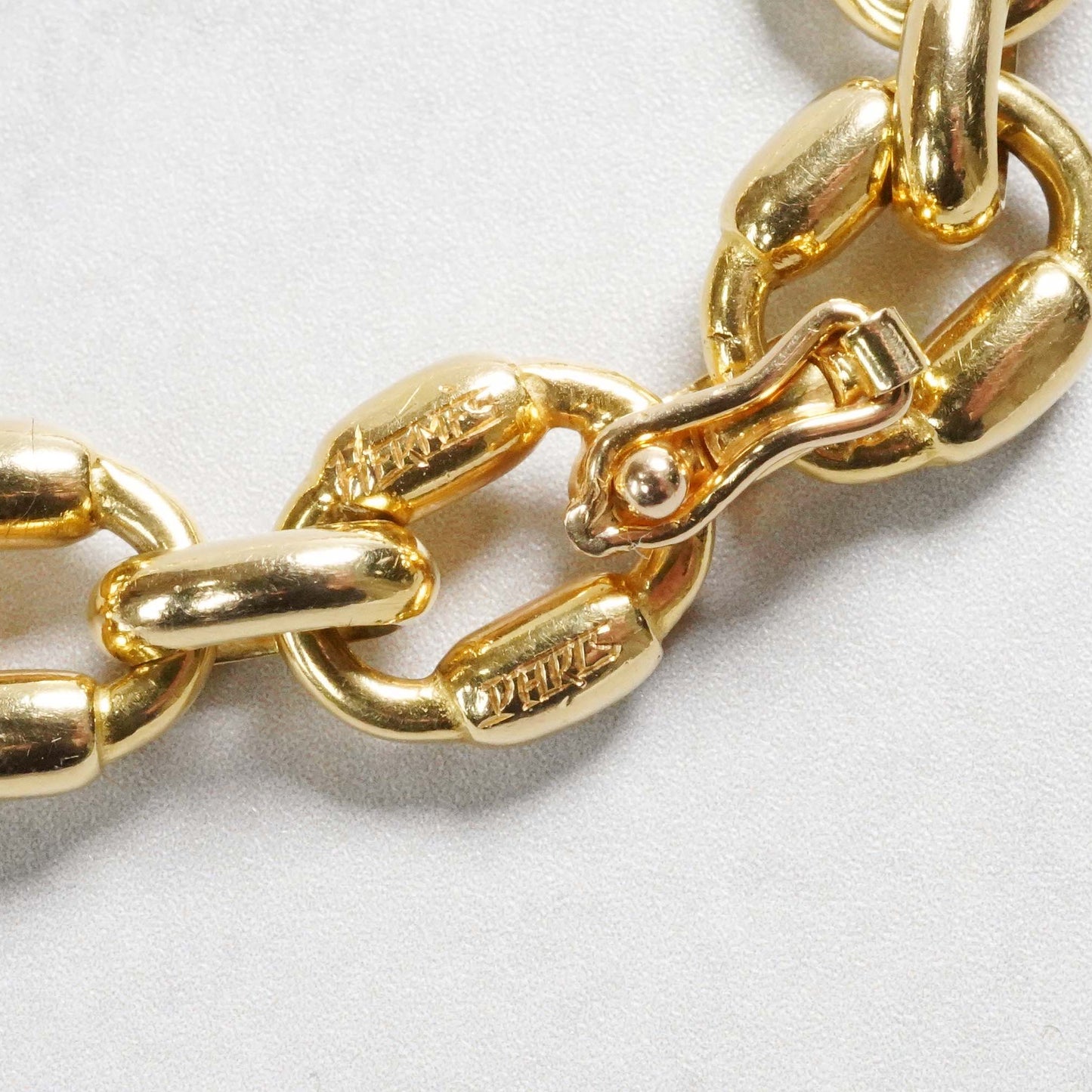 HERMES ブリック YG ネックレス