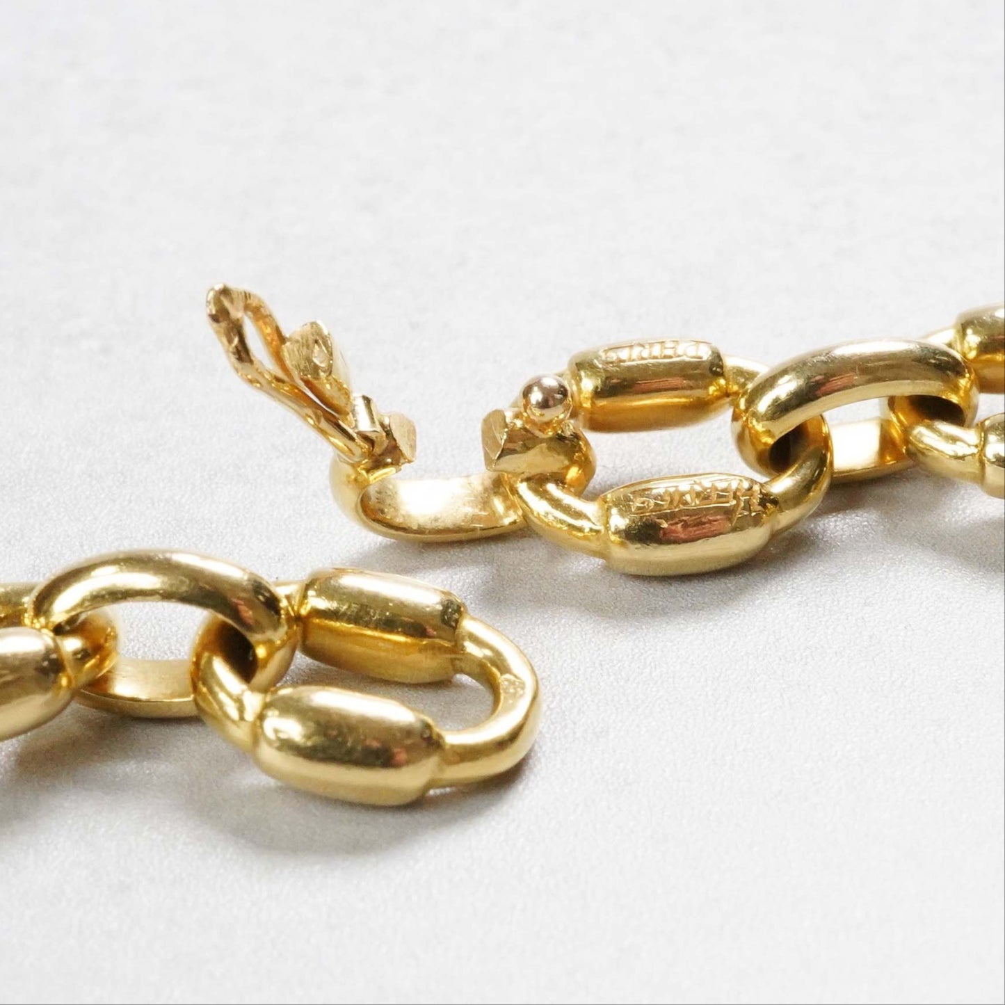 HERMES ブリック YG ネックレス
