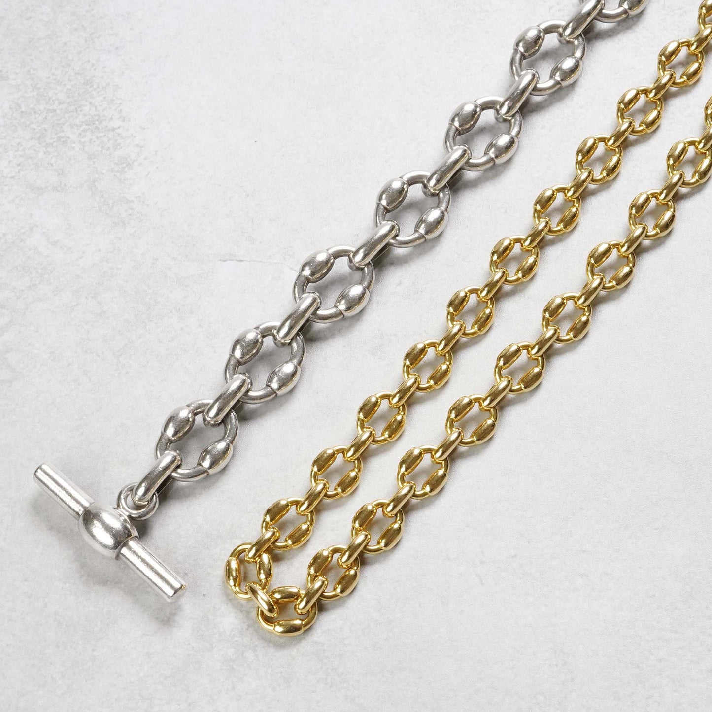 HERMES ブリック YG ネックレス