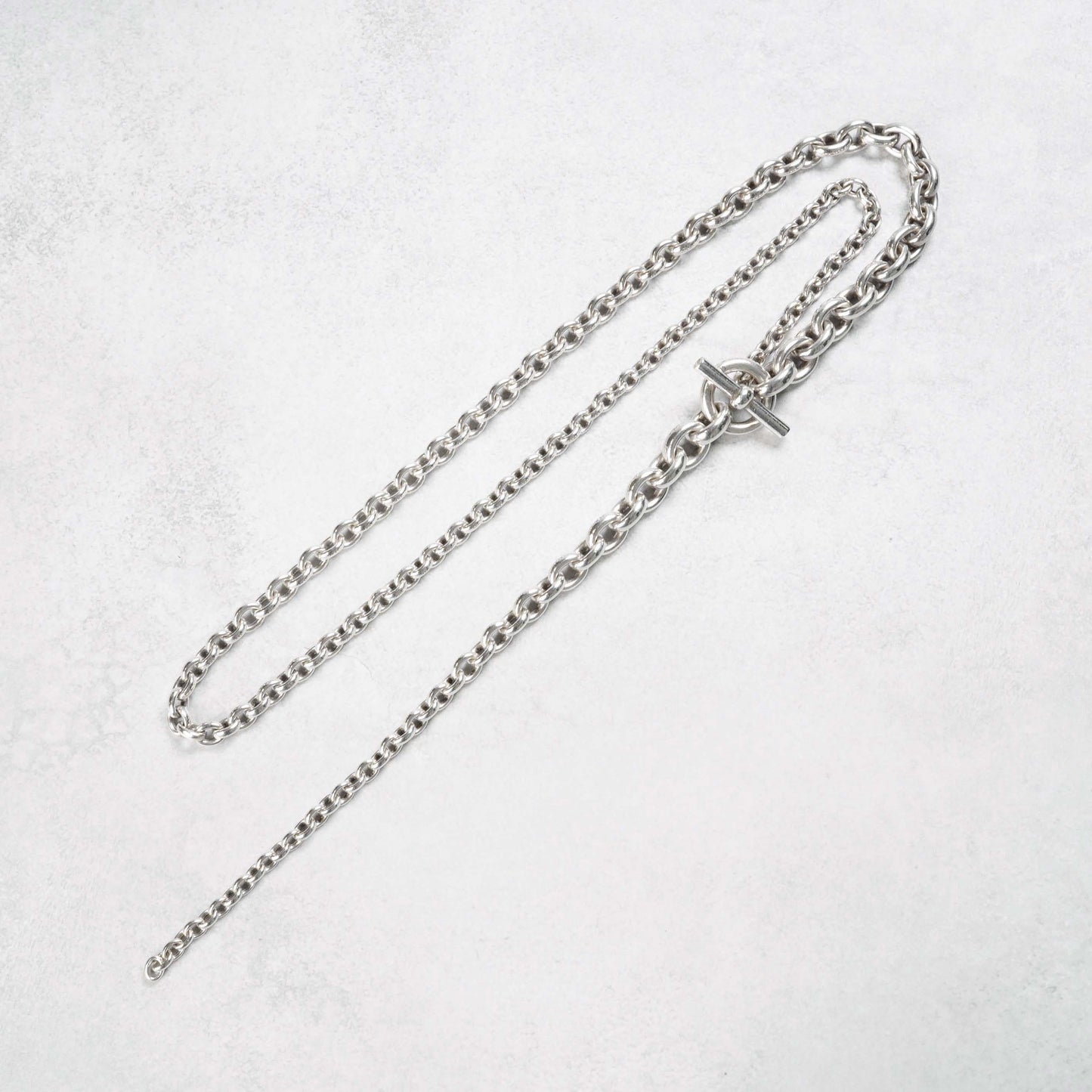 HERMES クレッシェンド ロングネックレス