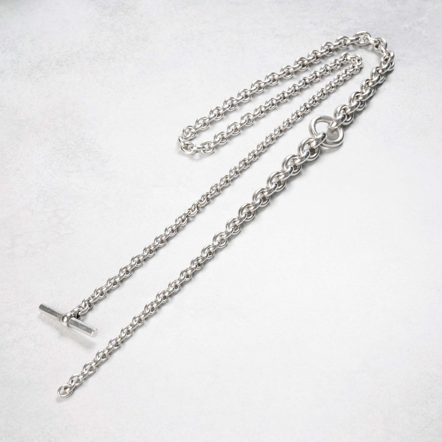HERMES クレッシェンド ロングネックレス
