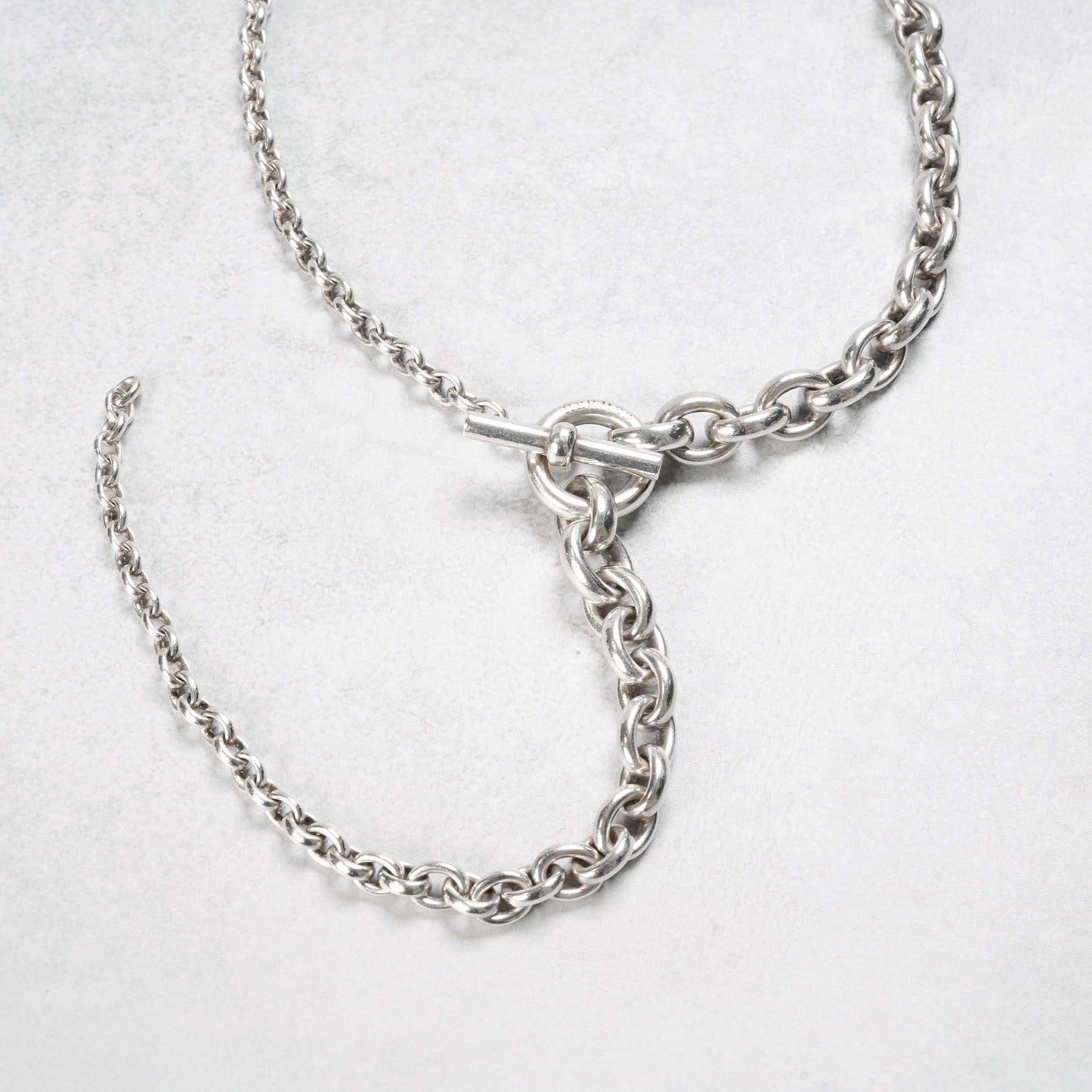 HERMES クレッシェンド ロングネックレス