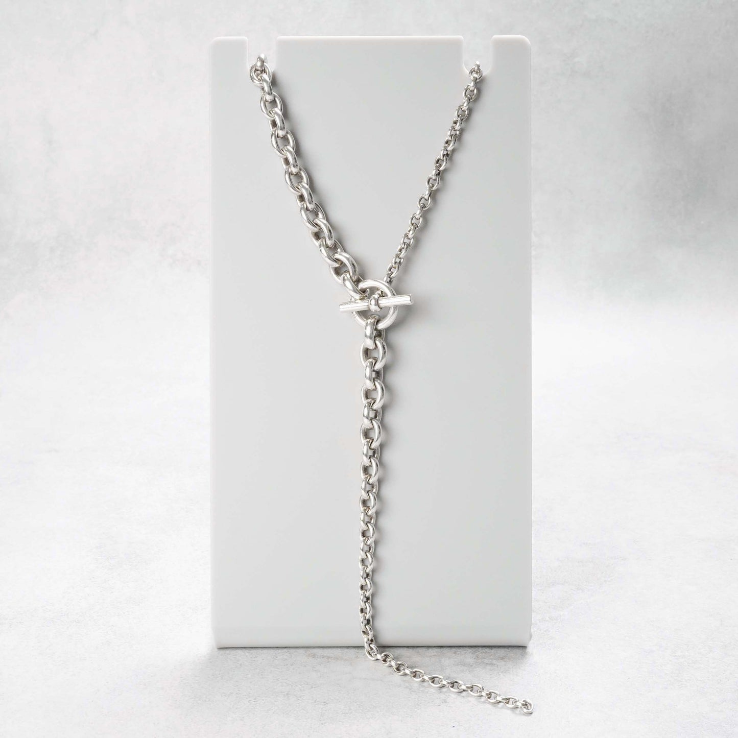 HERMES クレッシェンド ロングネックレス