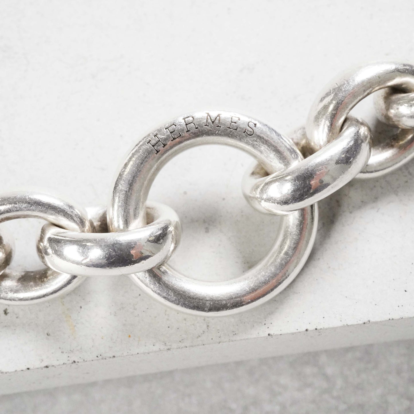 HERMES クレッシェンド ロングネックレス
