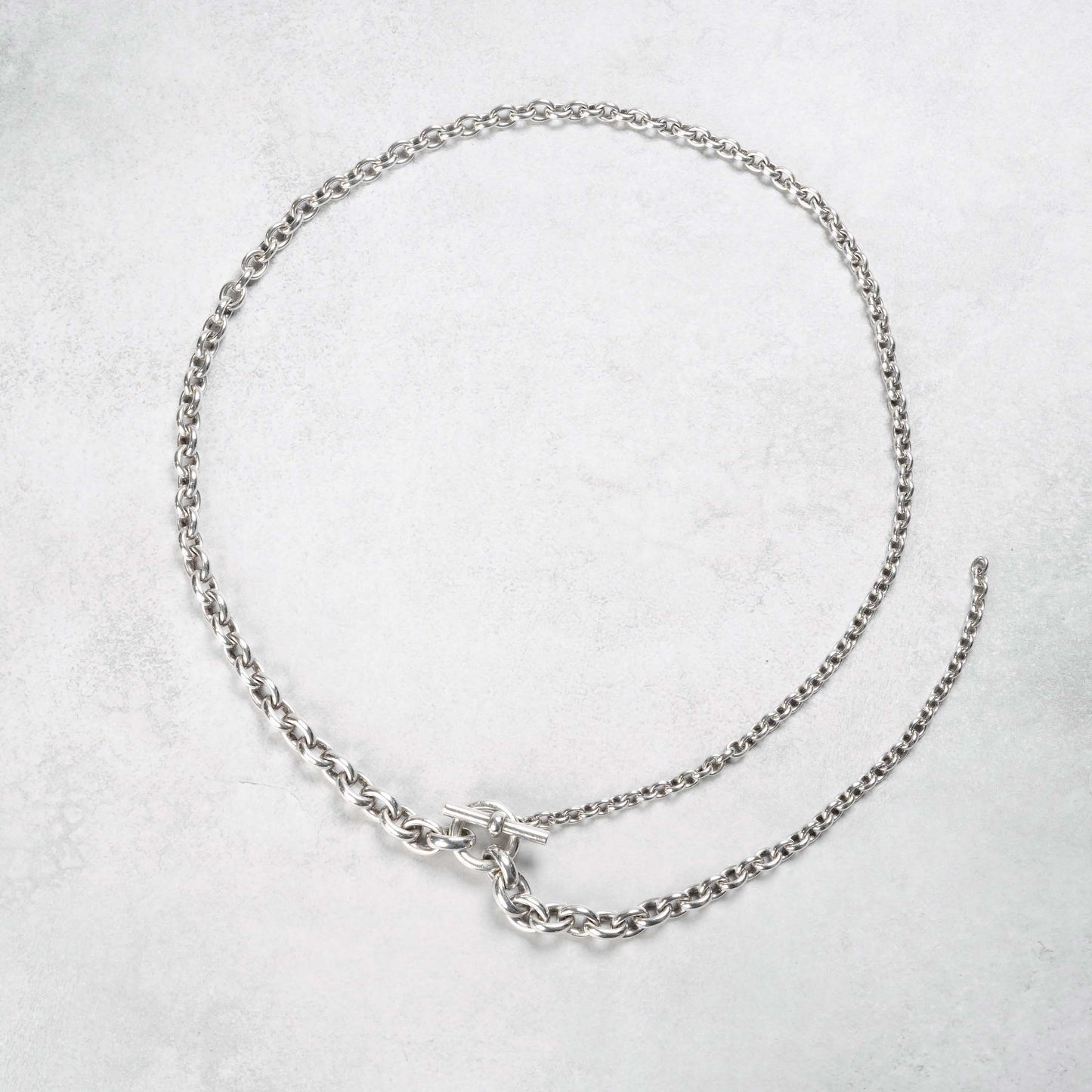 HERMES クレッシェンド ロングネックレス