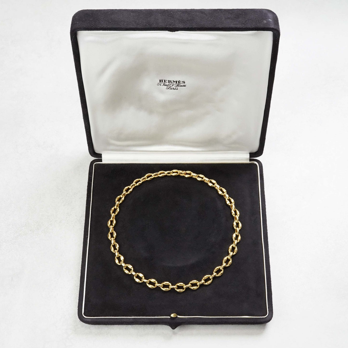 HERMES ブリック YG ネックレス