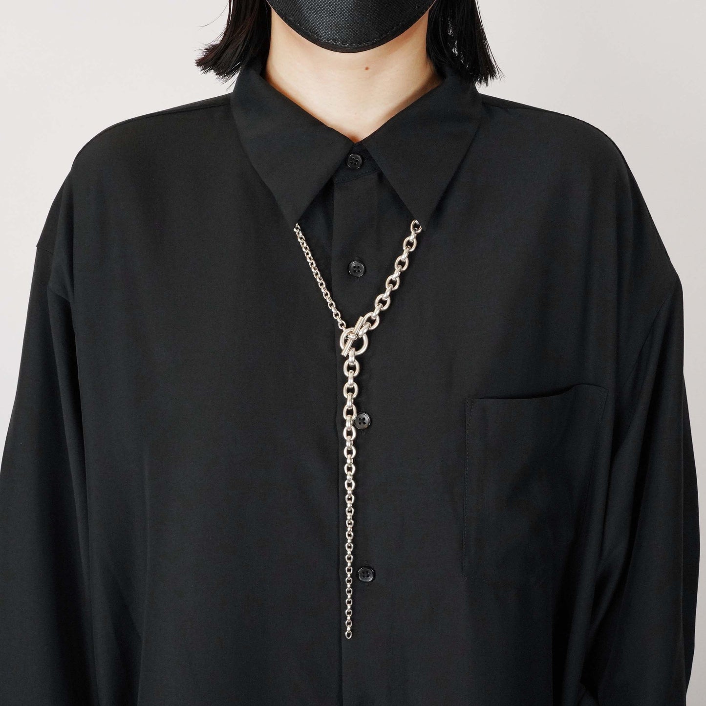 HERMES クレッシェンド ロングネックレス
