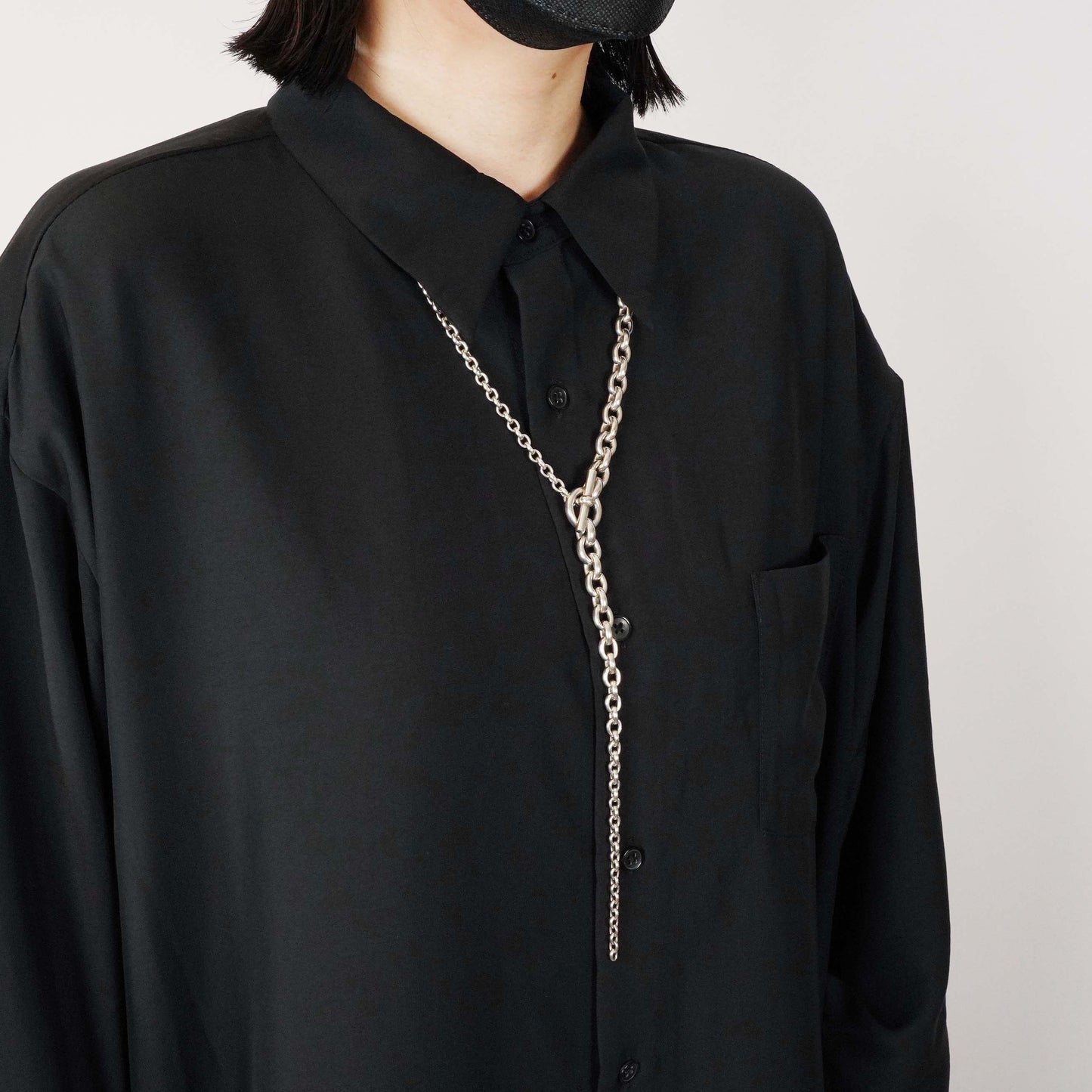 HERMES クレッシェンド ロングネックレス