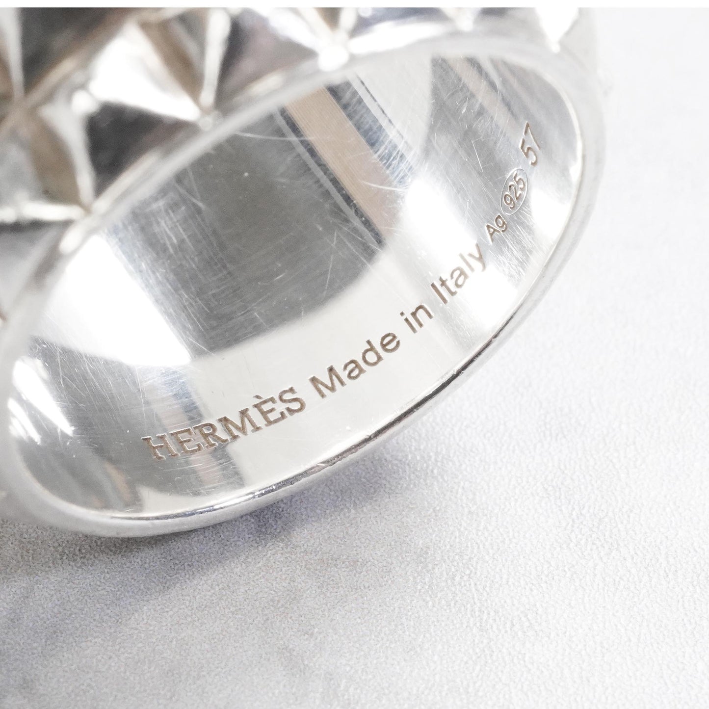 HERMES エスピオンヌ リング 57号