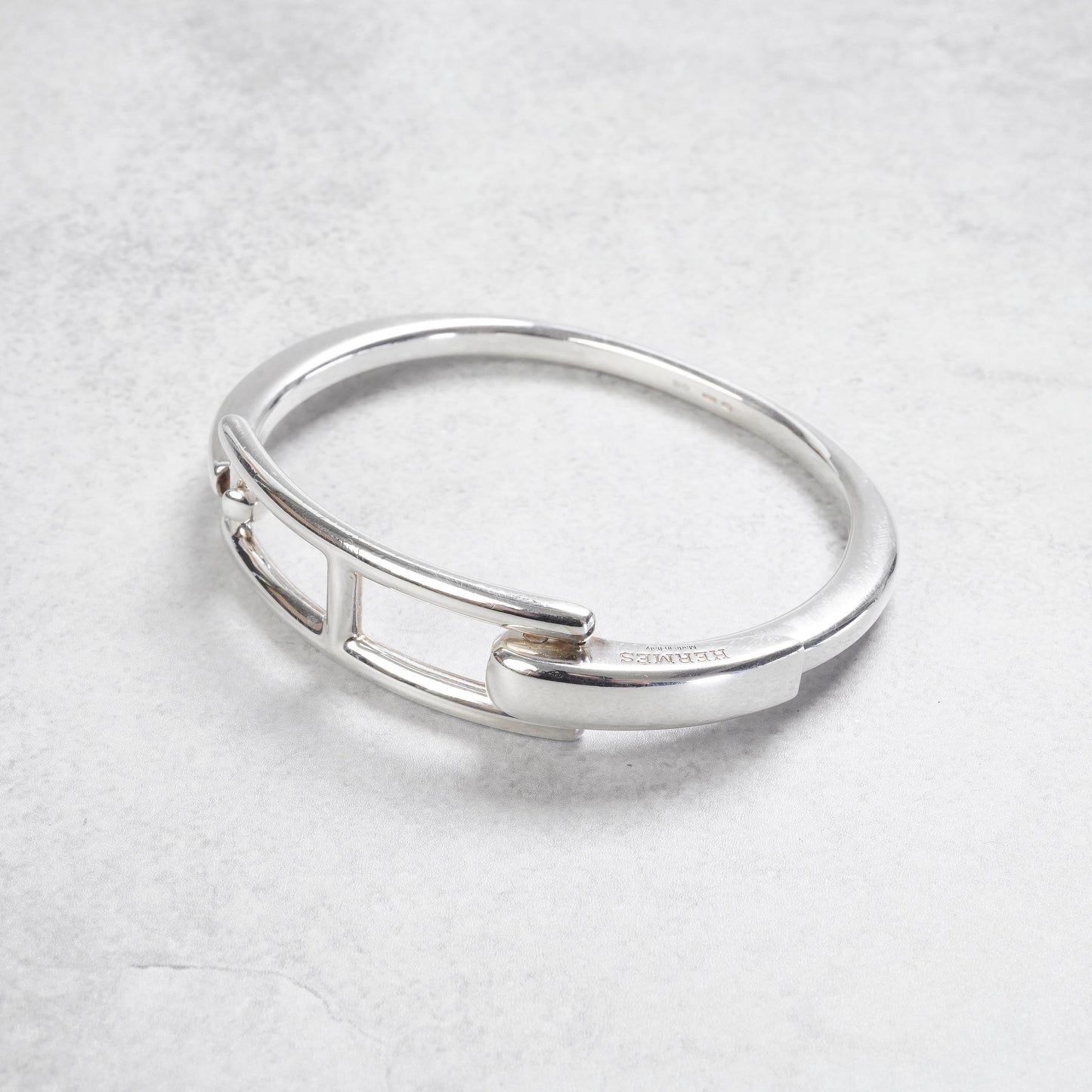 HERMES クラップ ブレスレット XXLサイズ