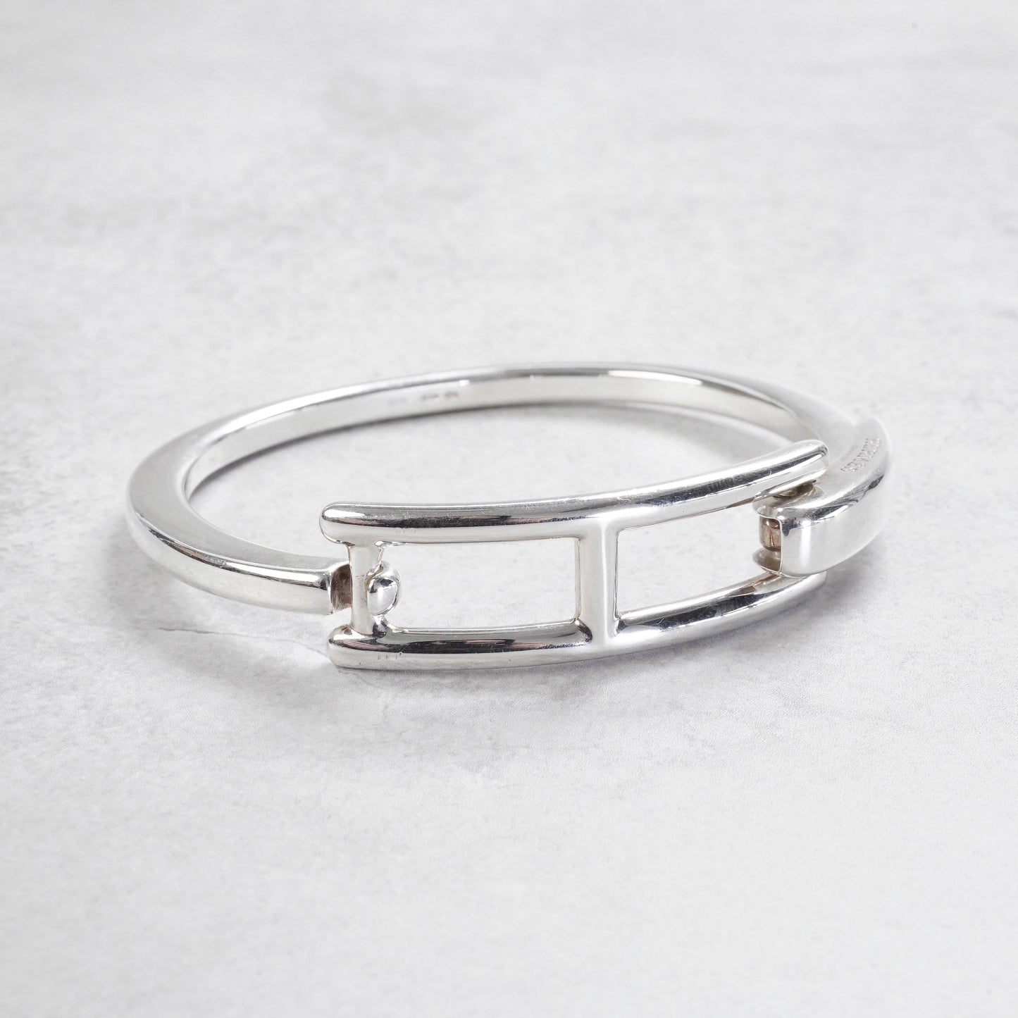 HERMES クラップ ブレスレット XXLサイズ