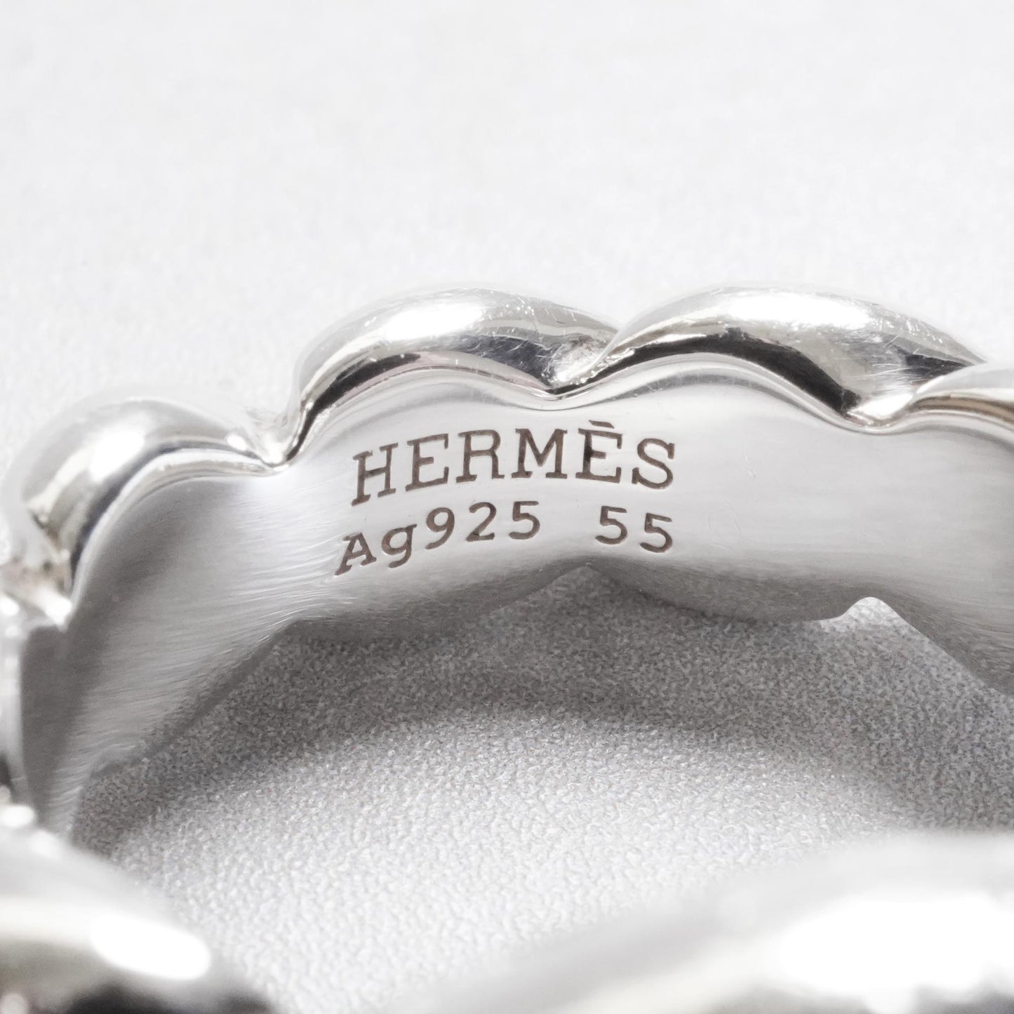 HERMES トルサード リング 55号
