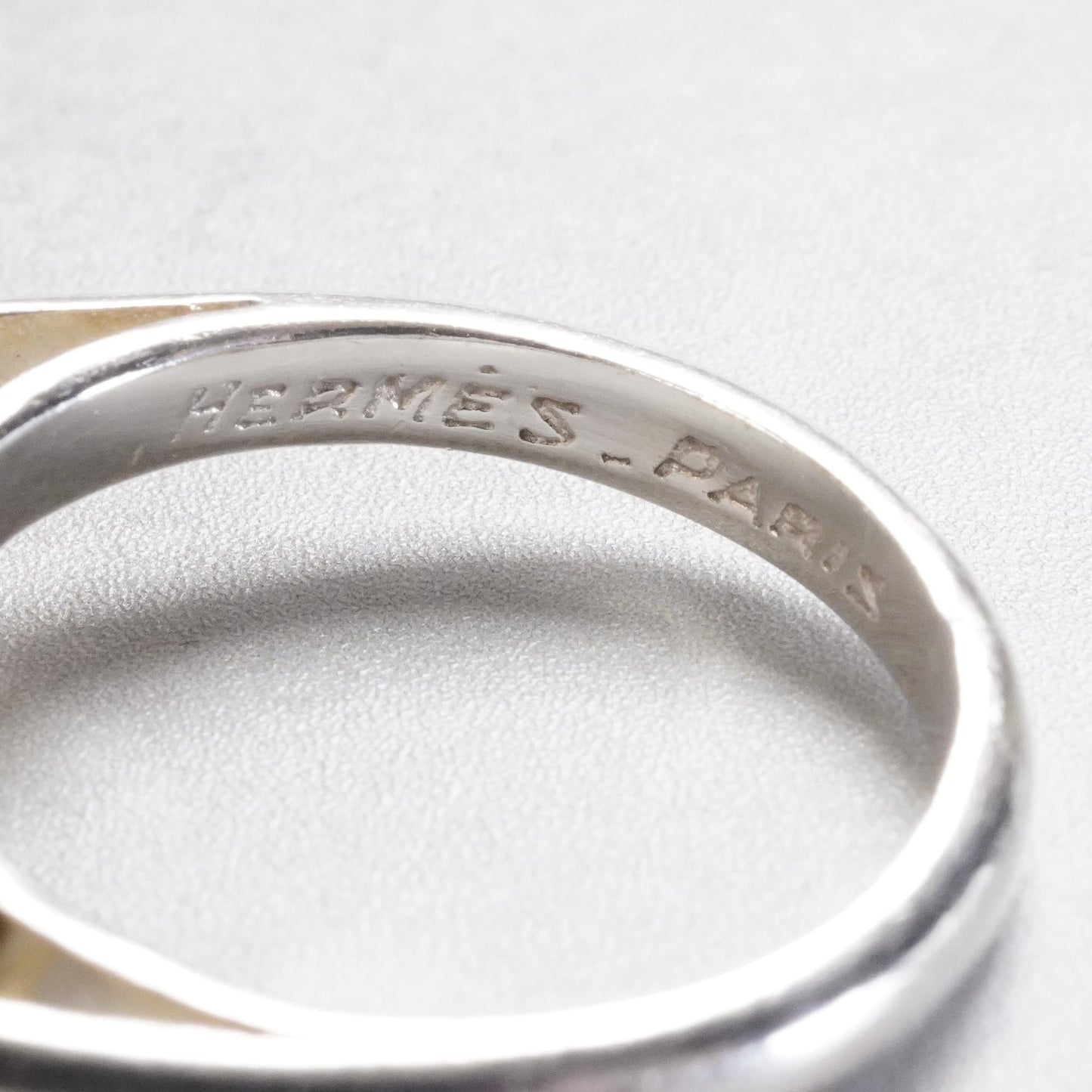 HERMES シェーヌダンクル コンビリング 54号