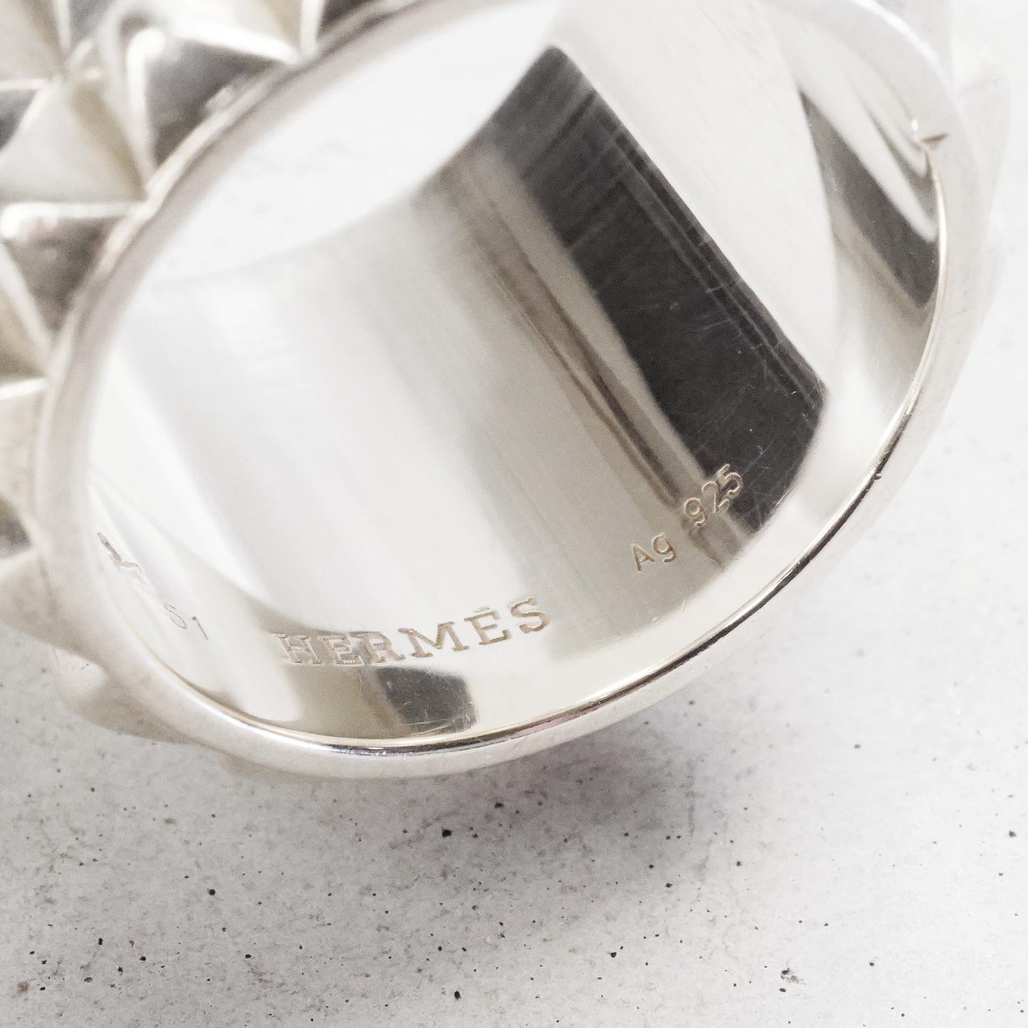 HERMES エスピオンヌ リング 51号