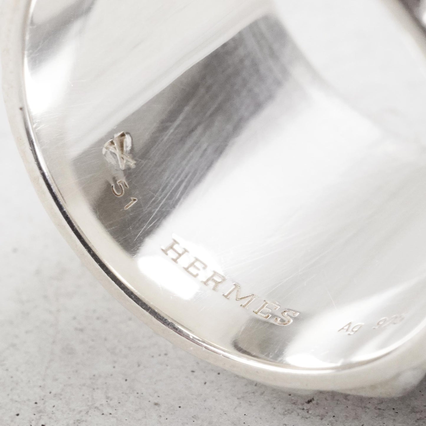 HERMES エスピオンヌ リング 51号