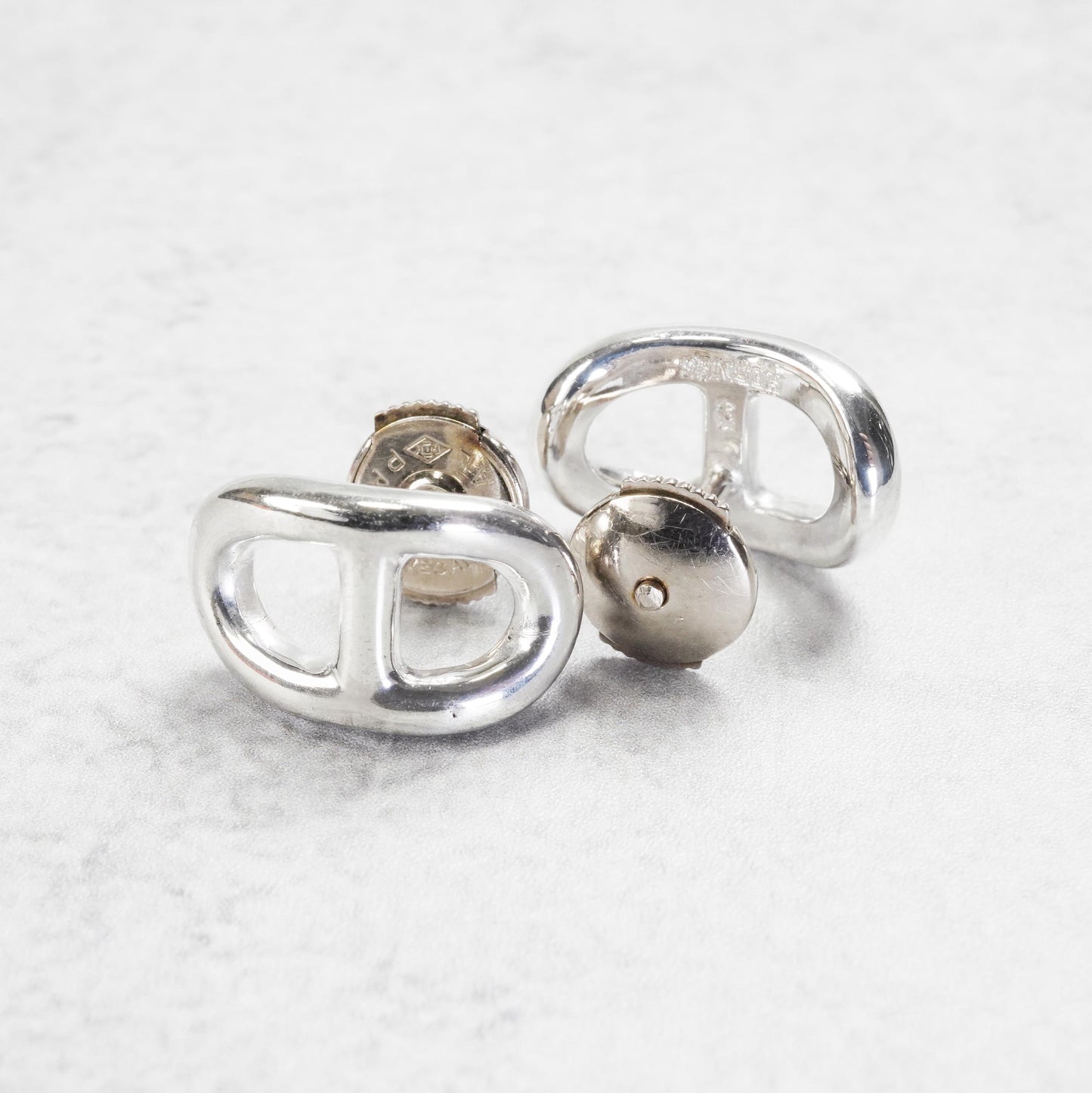 HERMES シェーヌダンクル ピアス