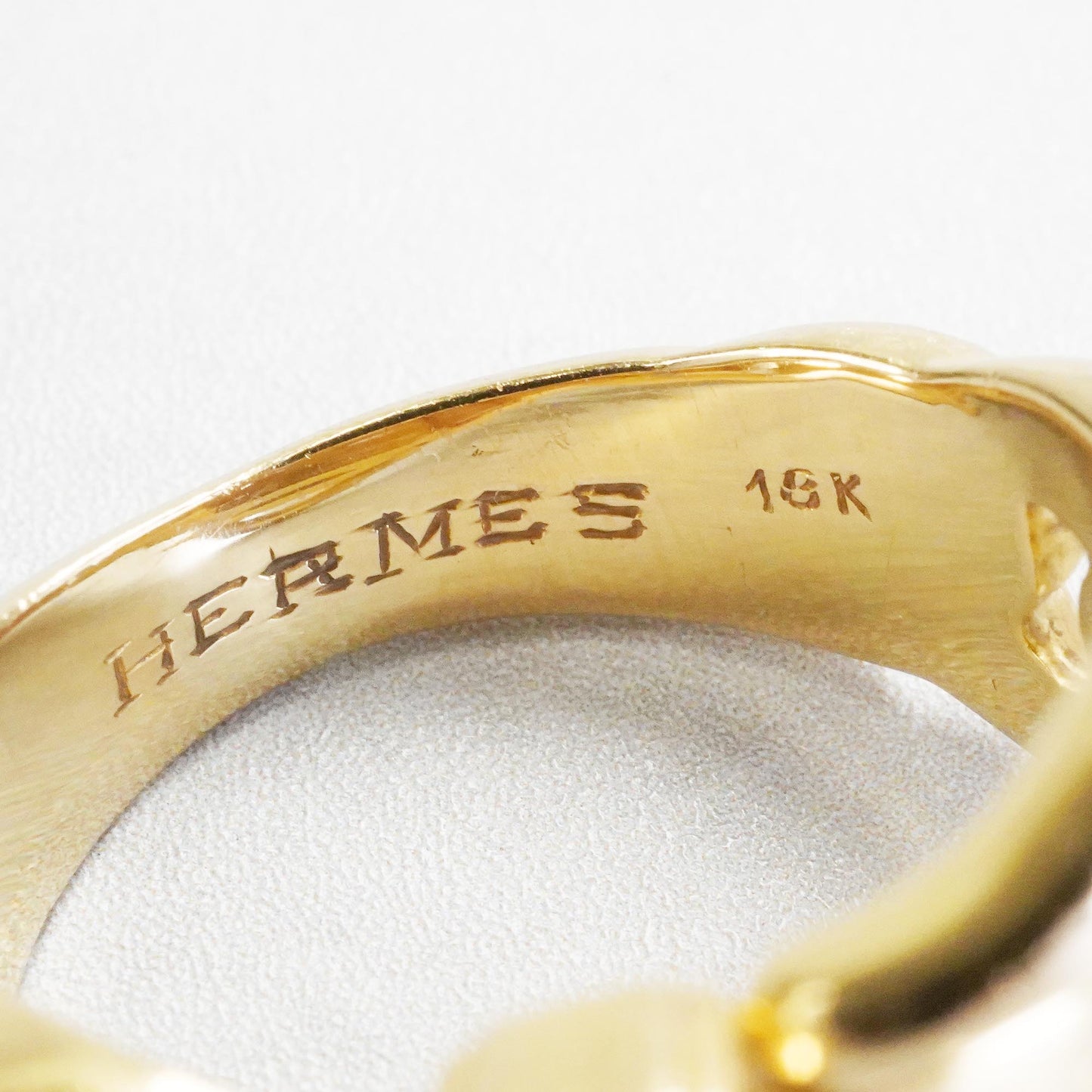 HERMES ブックルセリエ YGリング 11.5号