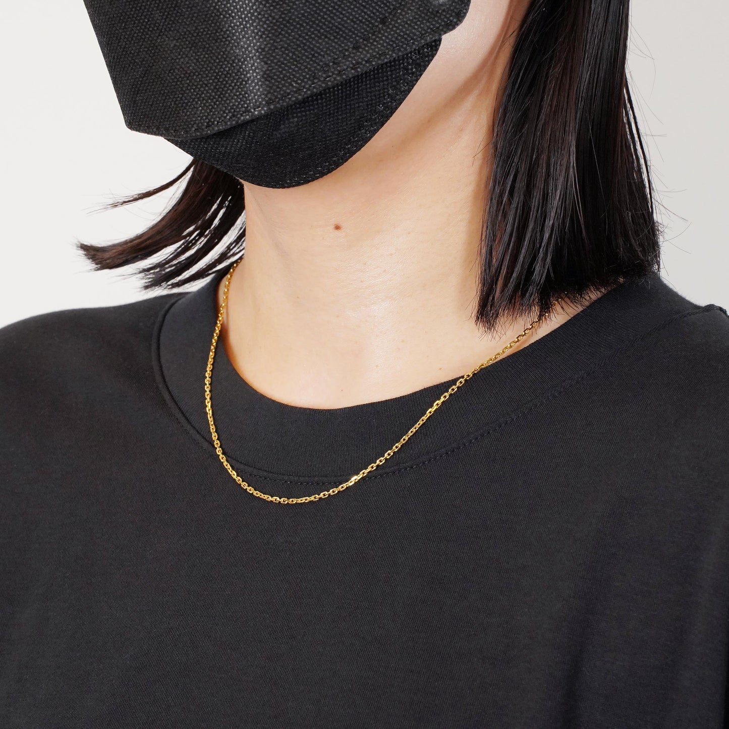 HERMES YG ネックレス 50cm