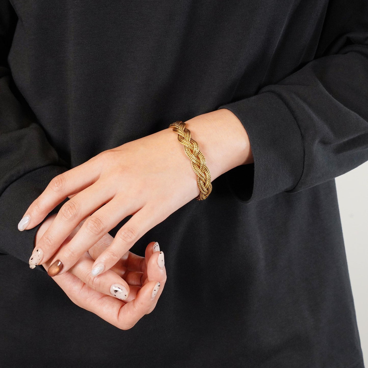 HERMES エトリエ YG ブレスレット