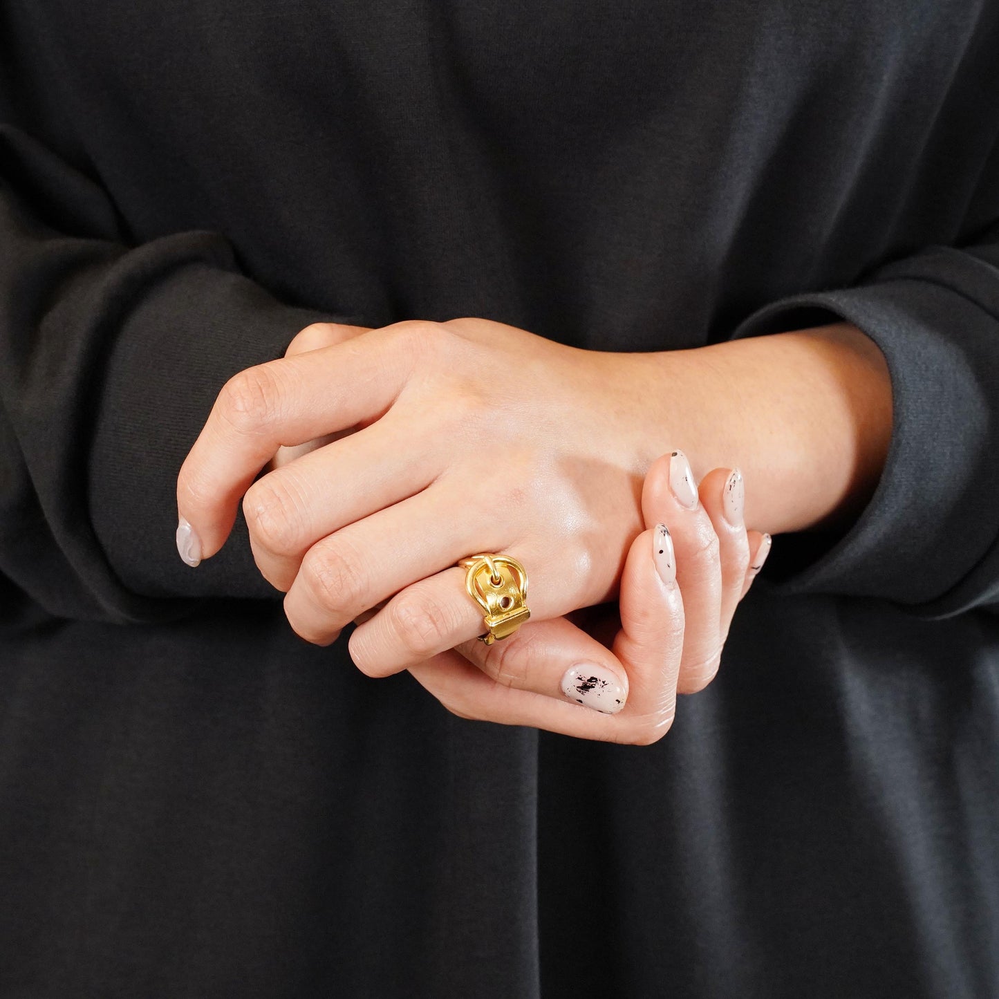 HERMES ブックルセリエ YGリング 11.5号