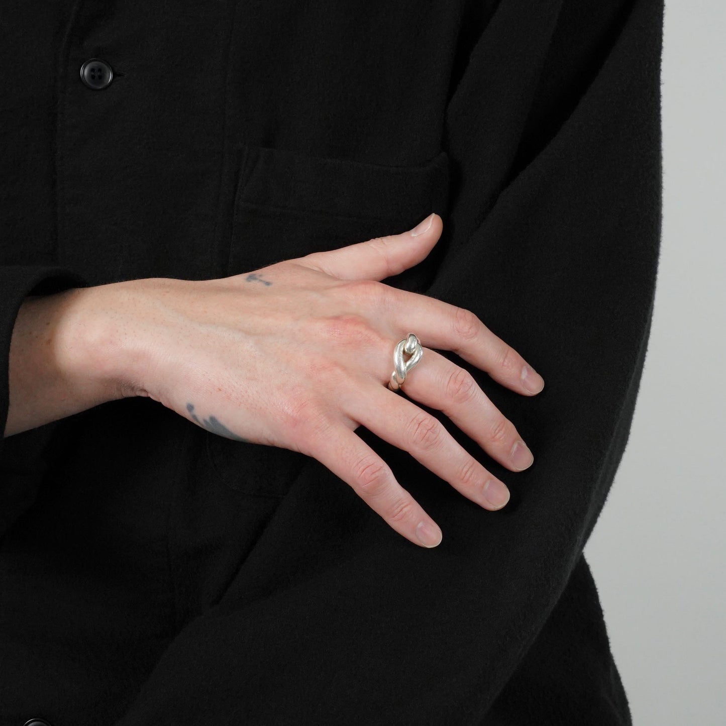 HERMES トルサード リング 57号