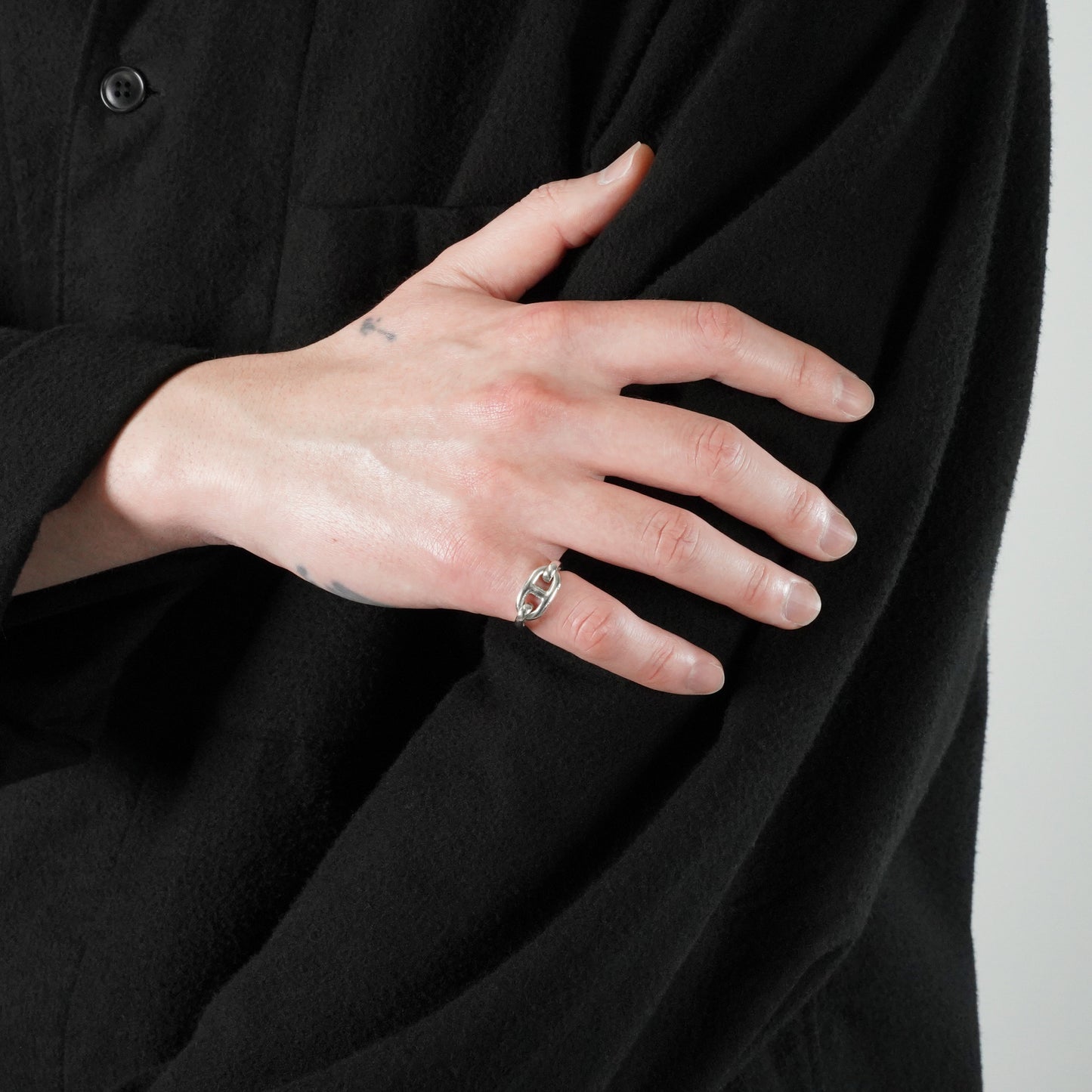 HERMES シェーヌダンクル リング 49号