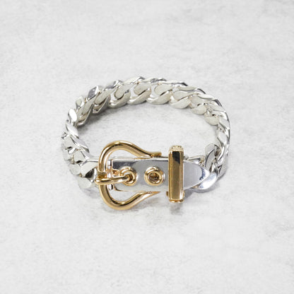 HERMES ブックルセリエ MM YGコンビブレスレット