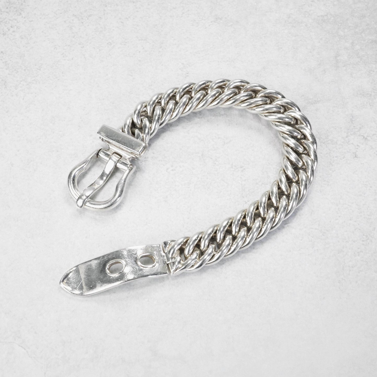 HERMES グルメットアングレーズ MM ブレスレット