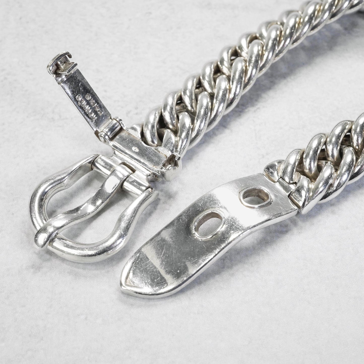 HERMES グルメットアングレーズ MM ブレスレット