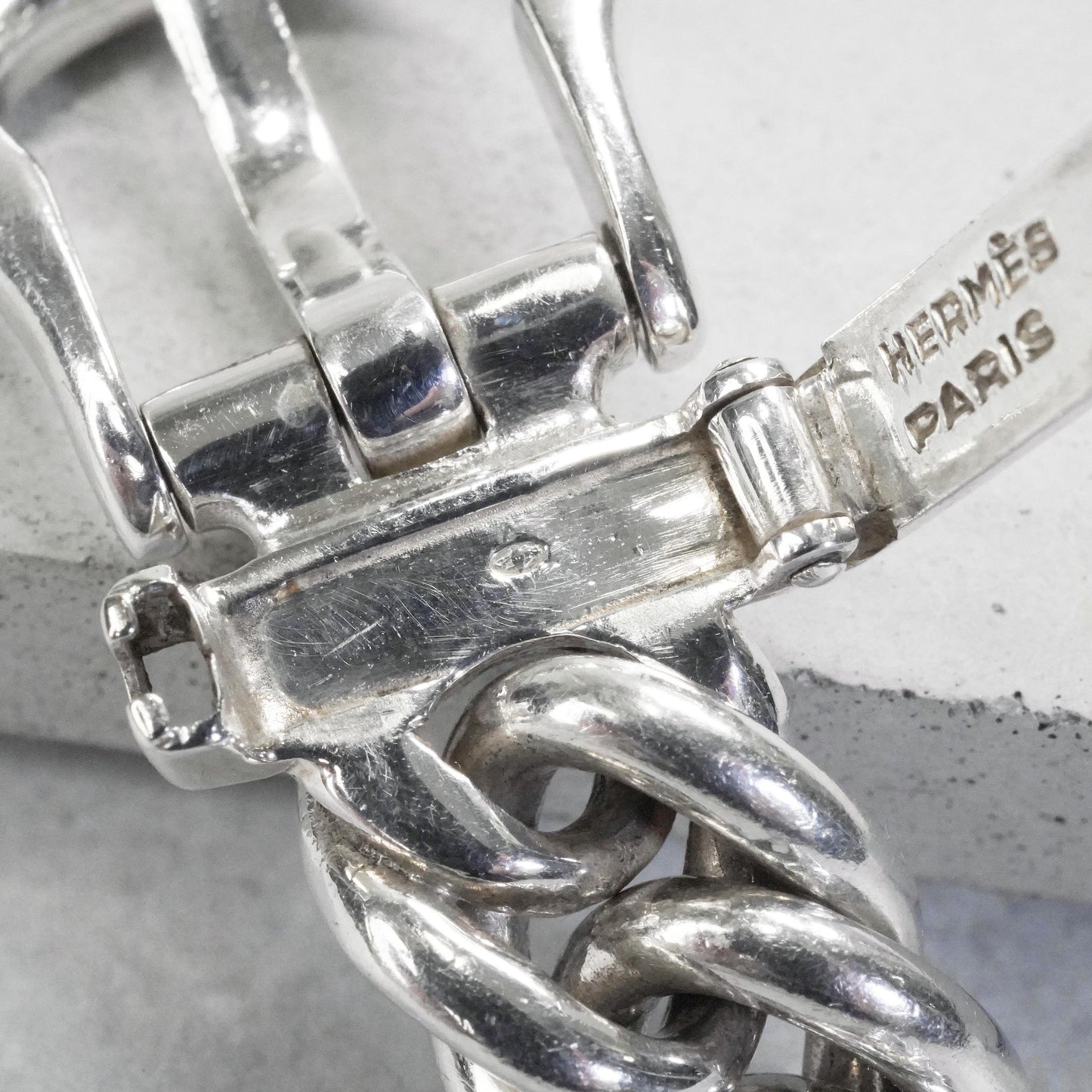 HERMES グルメットアングレーズ MM ブレスレット