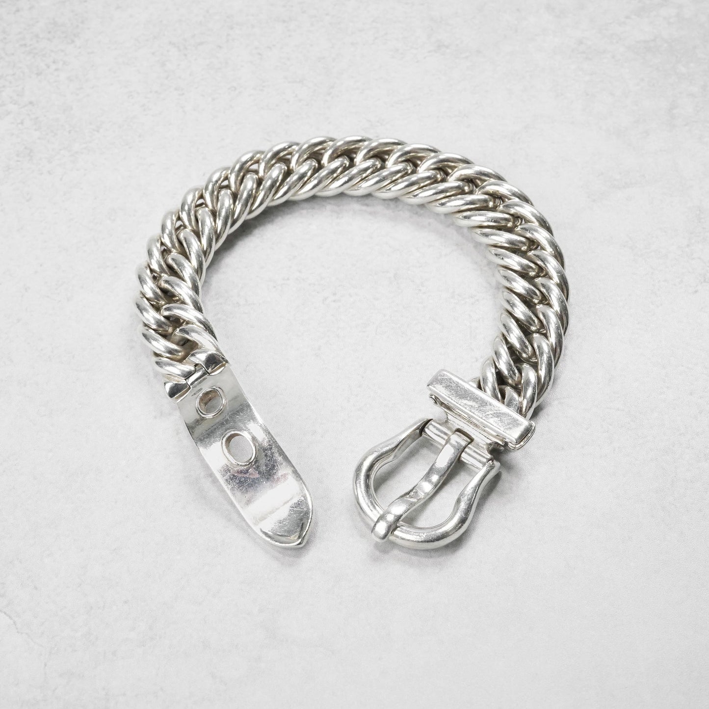 HERMES グルメットアングレーズ MM ブレスレット