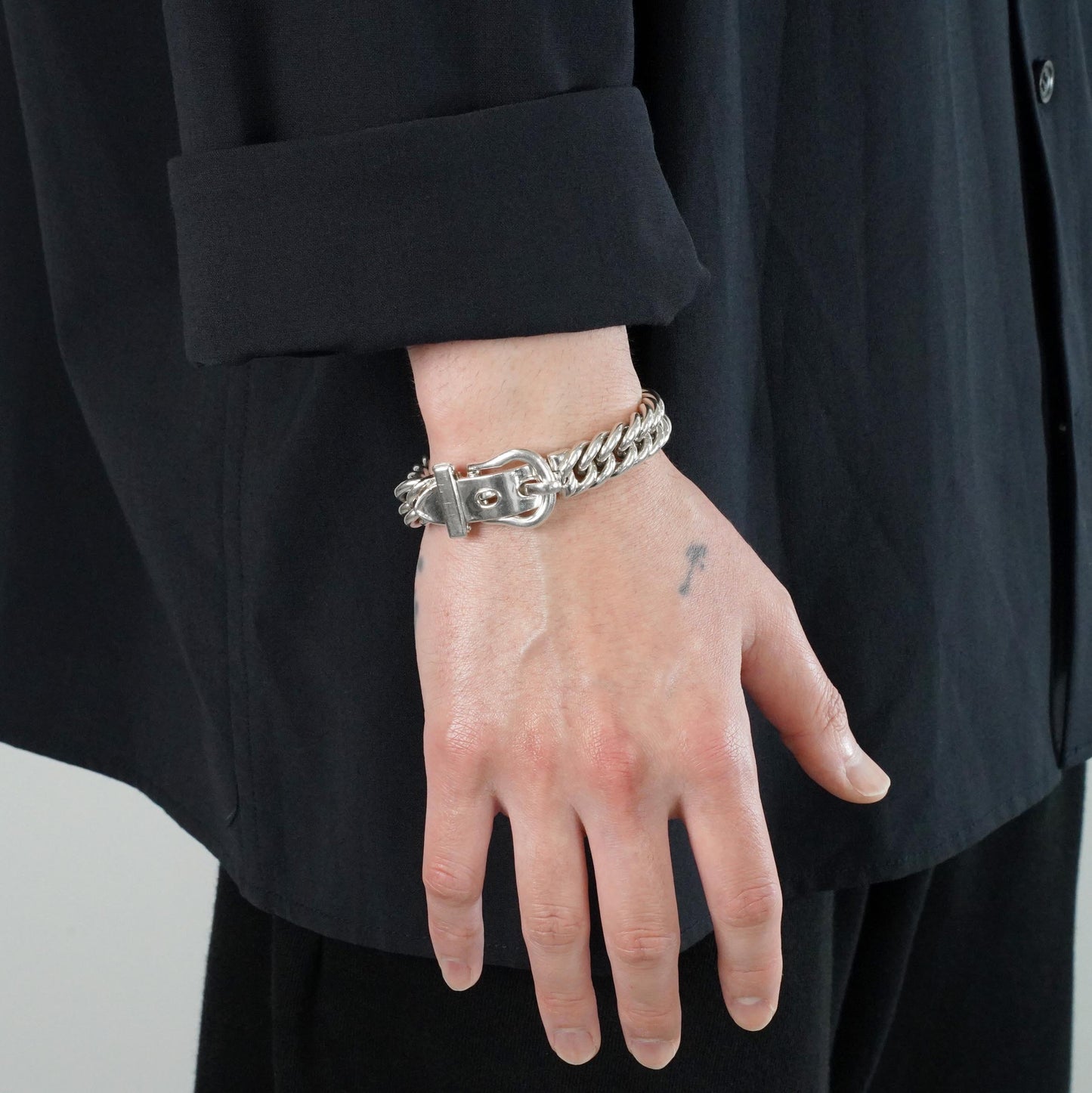 HERMES グルメットアングレーズ MM ブレスレット