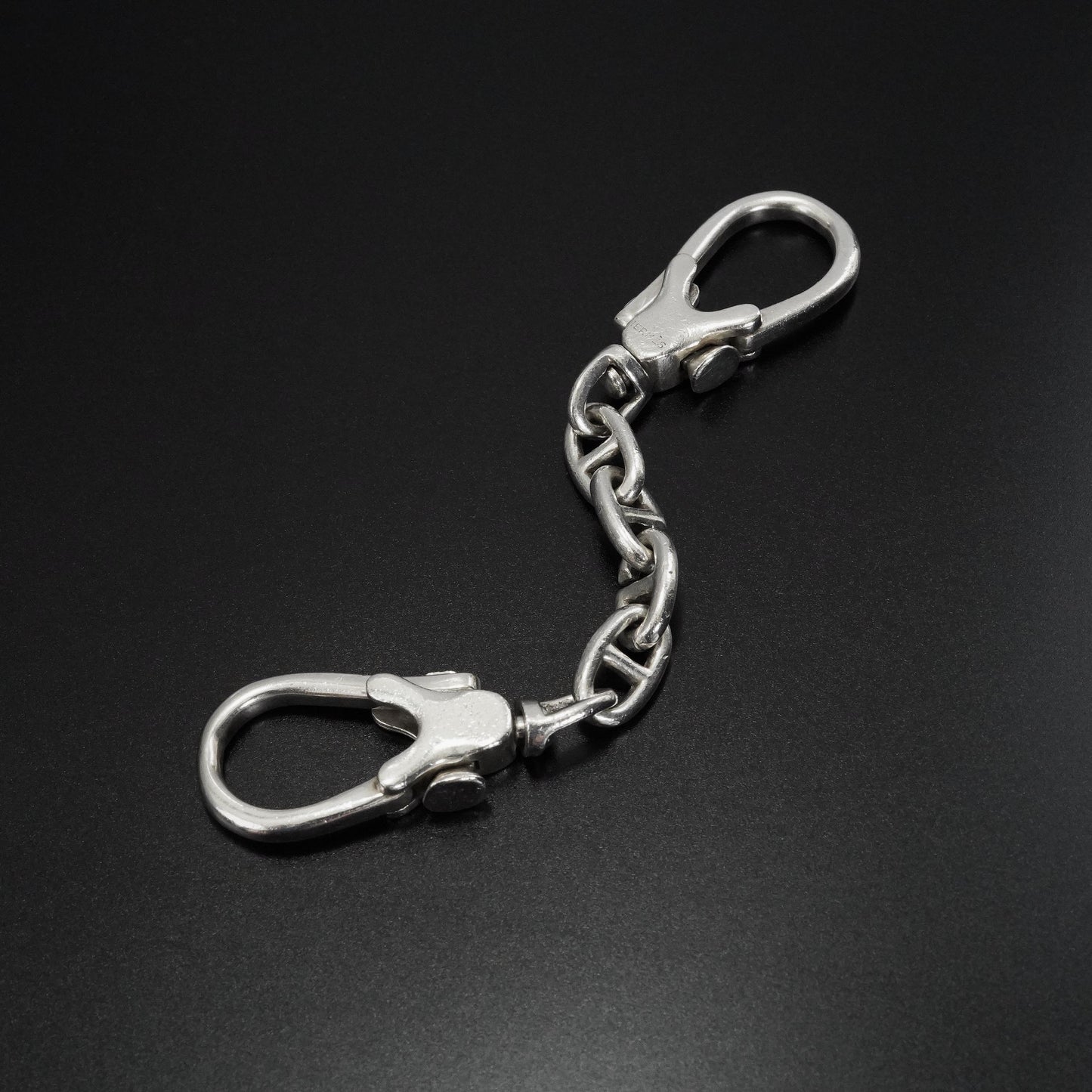 HERMES シェーヌダンクル ダブルキーリング