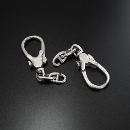 HERMES シェーヌダンクル ダブルキーリング