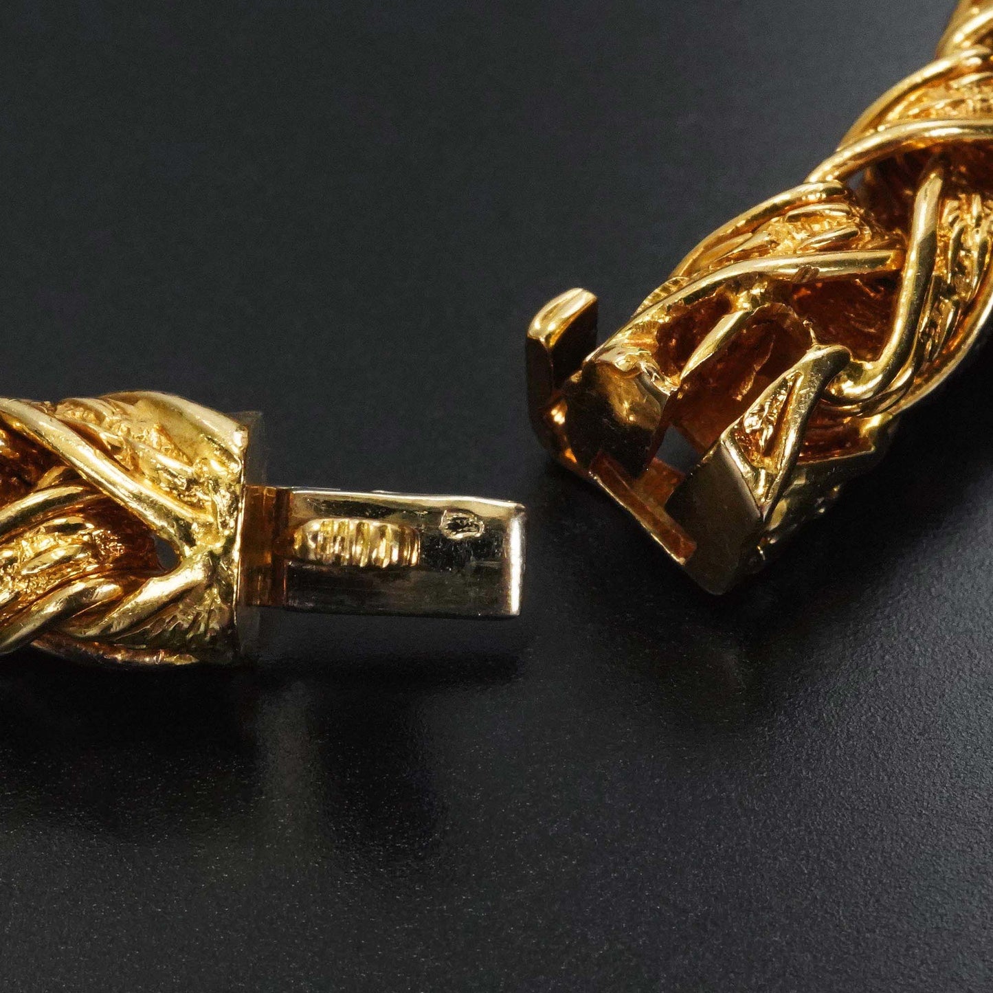 HERMES エーゲ YG ブレスレット