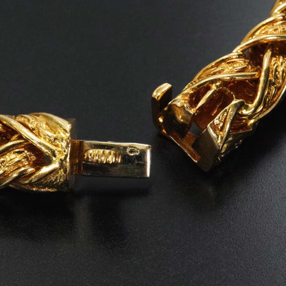 HERMES エーゲ YG ブレスレット