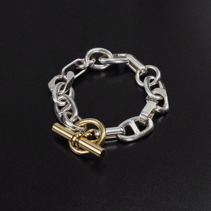 HERMES アレア PM15 YGコンビブレスレット