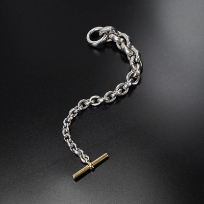 HERMES クレッシェンド YGコンビ ブレスレット
