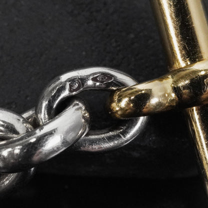 HERMES クレッシェンド YGコンビ ブレスレット